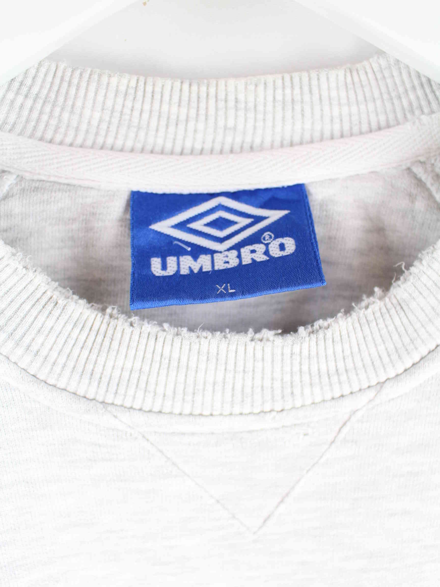 Umbro 90s Vintage Embroidered Sweater Grau L (detail image 3)