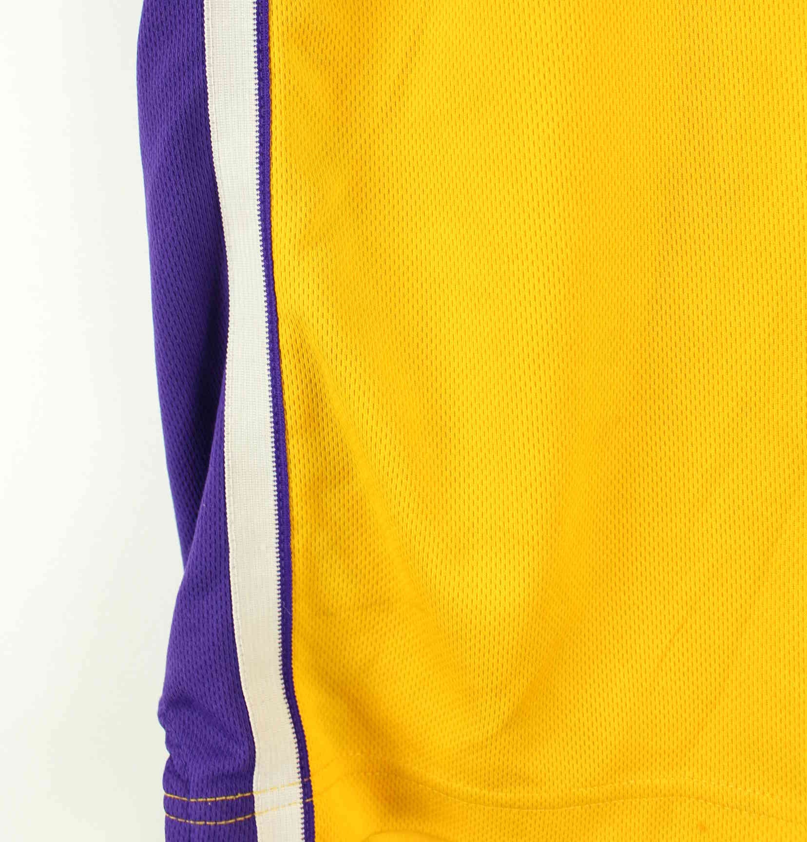 Adidas L.A. Lakers Bryant #24 Embroidered Jersey Gelb XL (detail image 3)