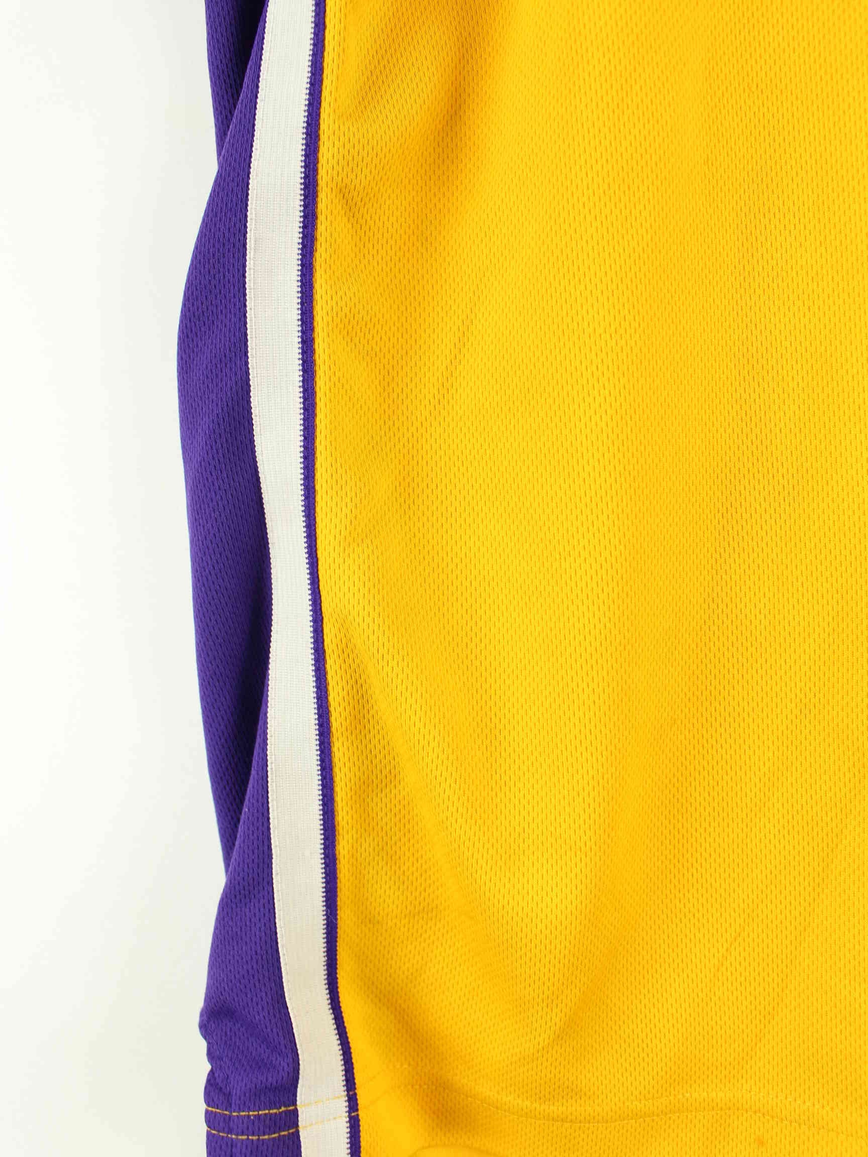 Adidas L.A. Lakers Bryant #24 Embroidered Jersey Gelb XL (detail image 3)