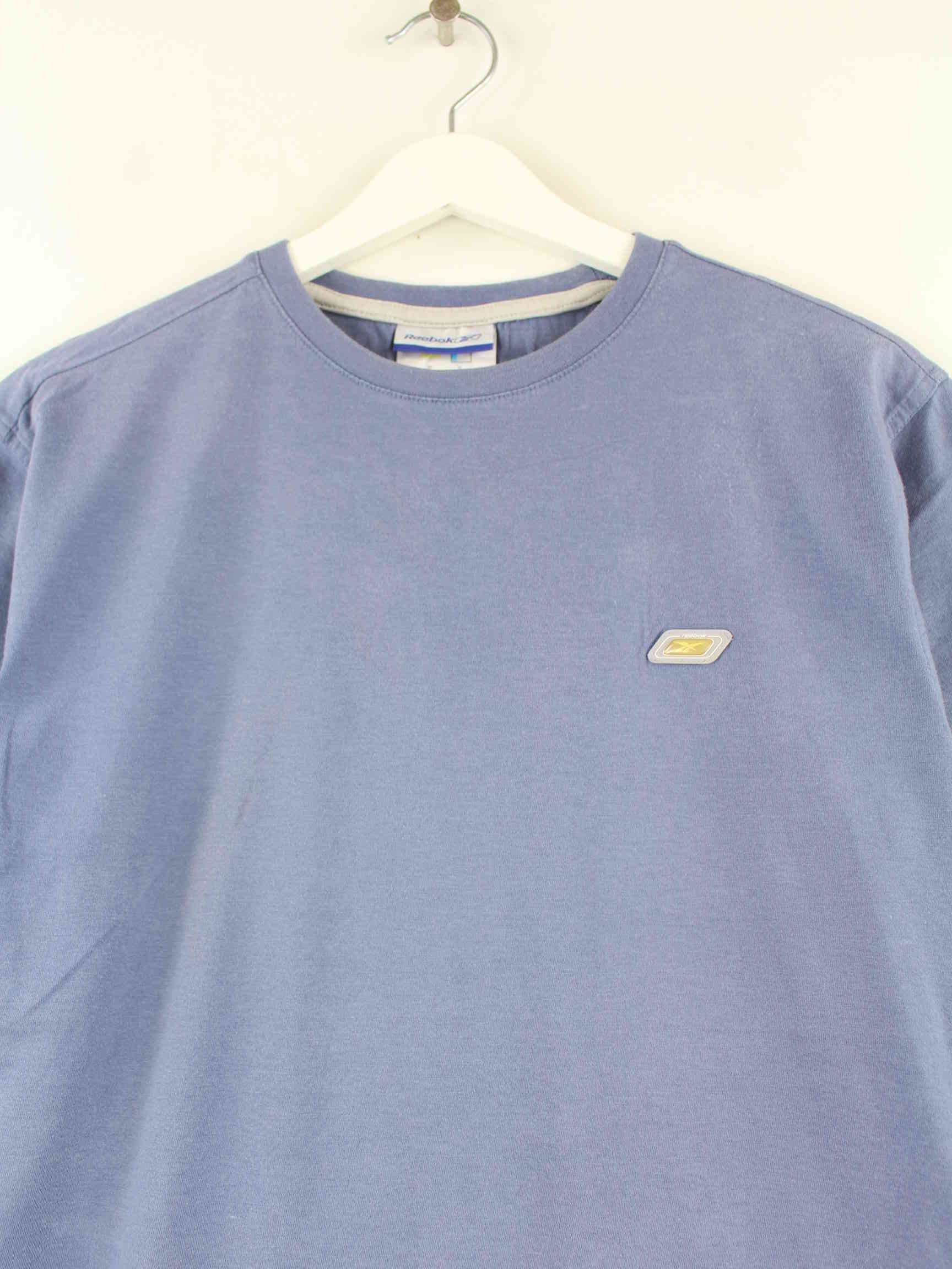 Reebok 00s Basic T-Shirt Blau XS (detail image 1)