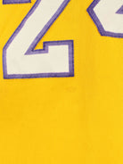 Adidas L.A. Lakers Bryant #24 Embroidered Jersey Gelb XL (detail image 8)