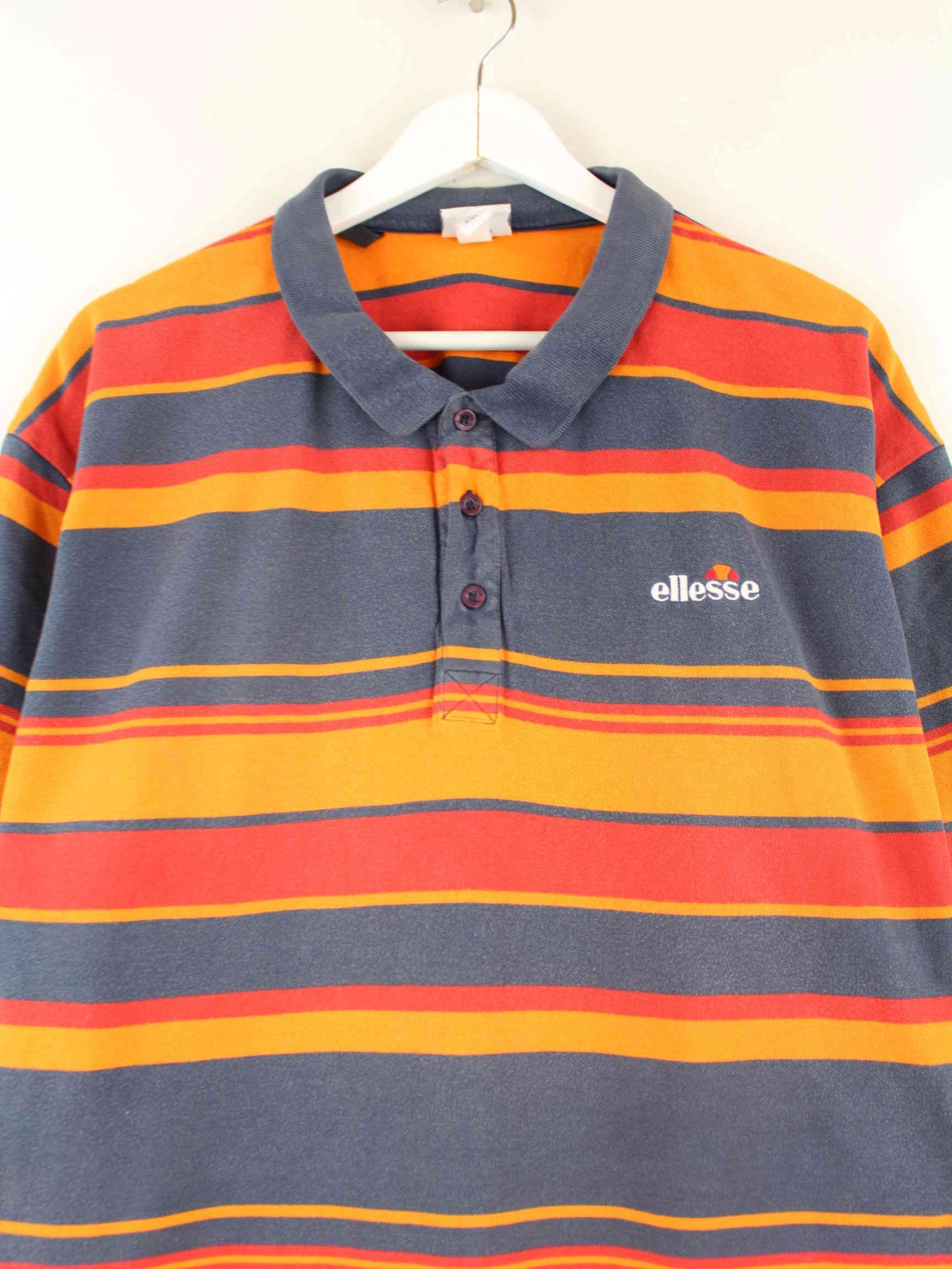 Ellesse 00s Striped Polo Mehrfarbig XXL (detail image 1)