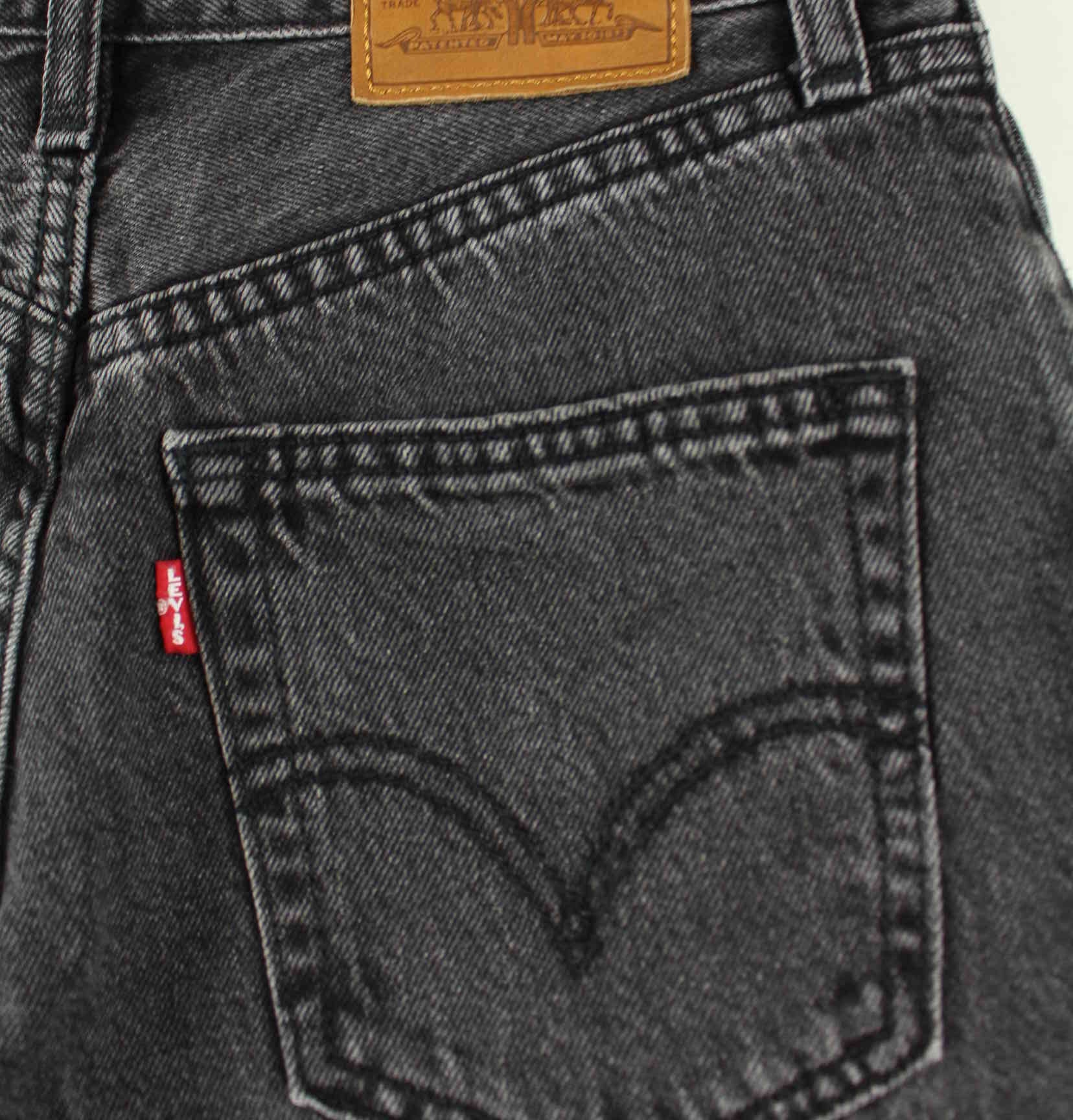 Levi's High Loose Taper Jeans Grau W24 L30 (detail image 1)