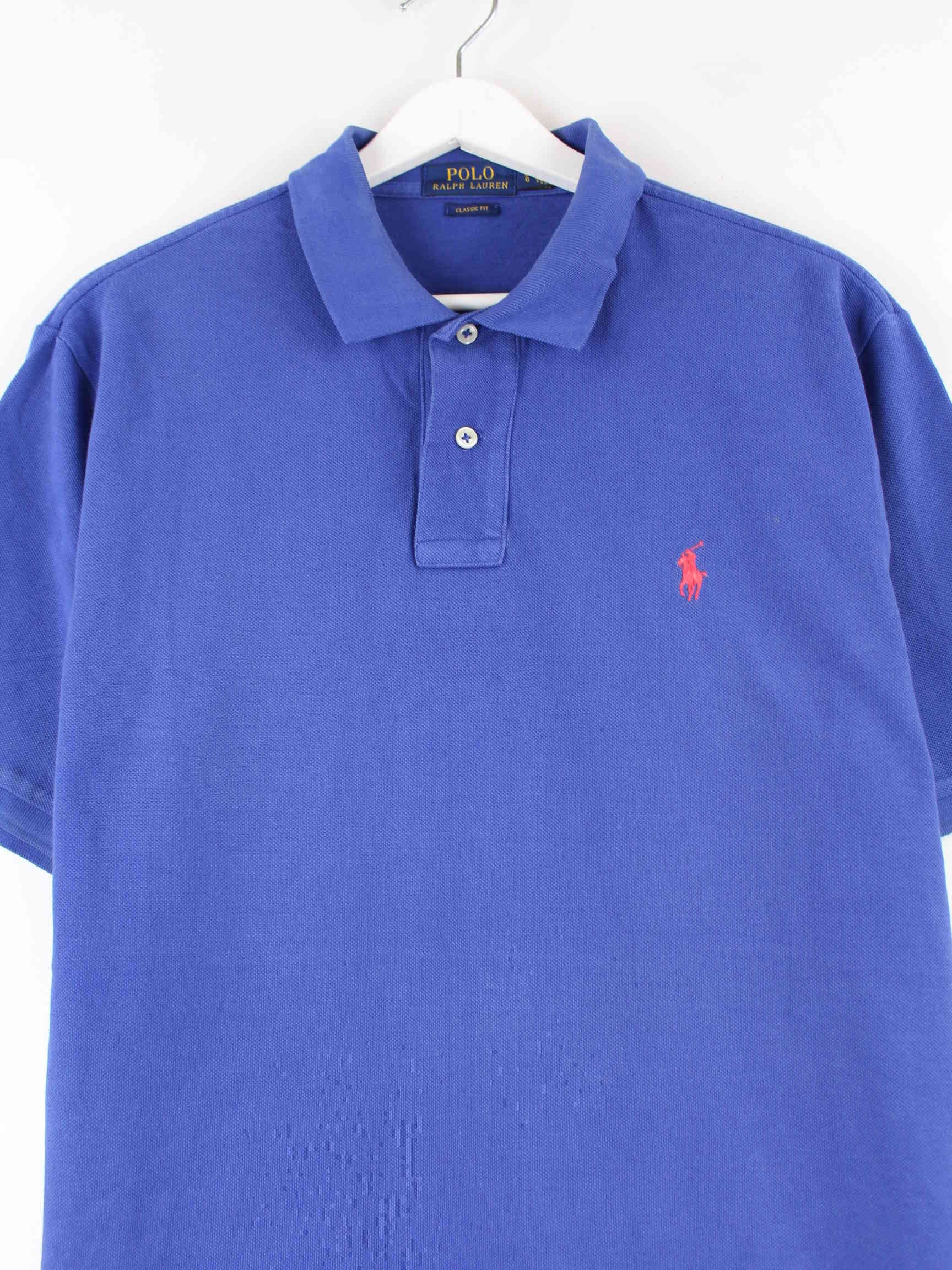 Ralph Lauren Classic Fit Polo Blau L (detail image 2)