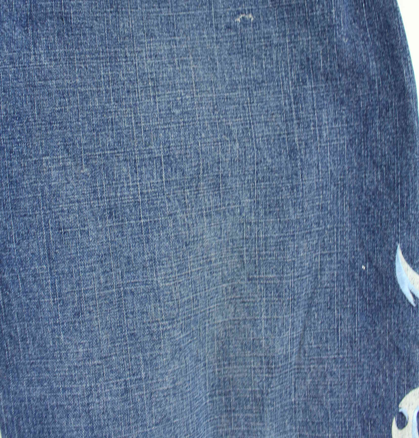JNCO y2k Carpenter Dragon Embroidered Jeans Blau W34 L32 (detail image 5)