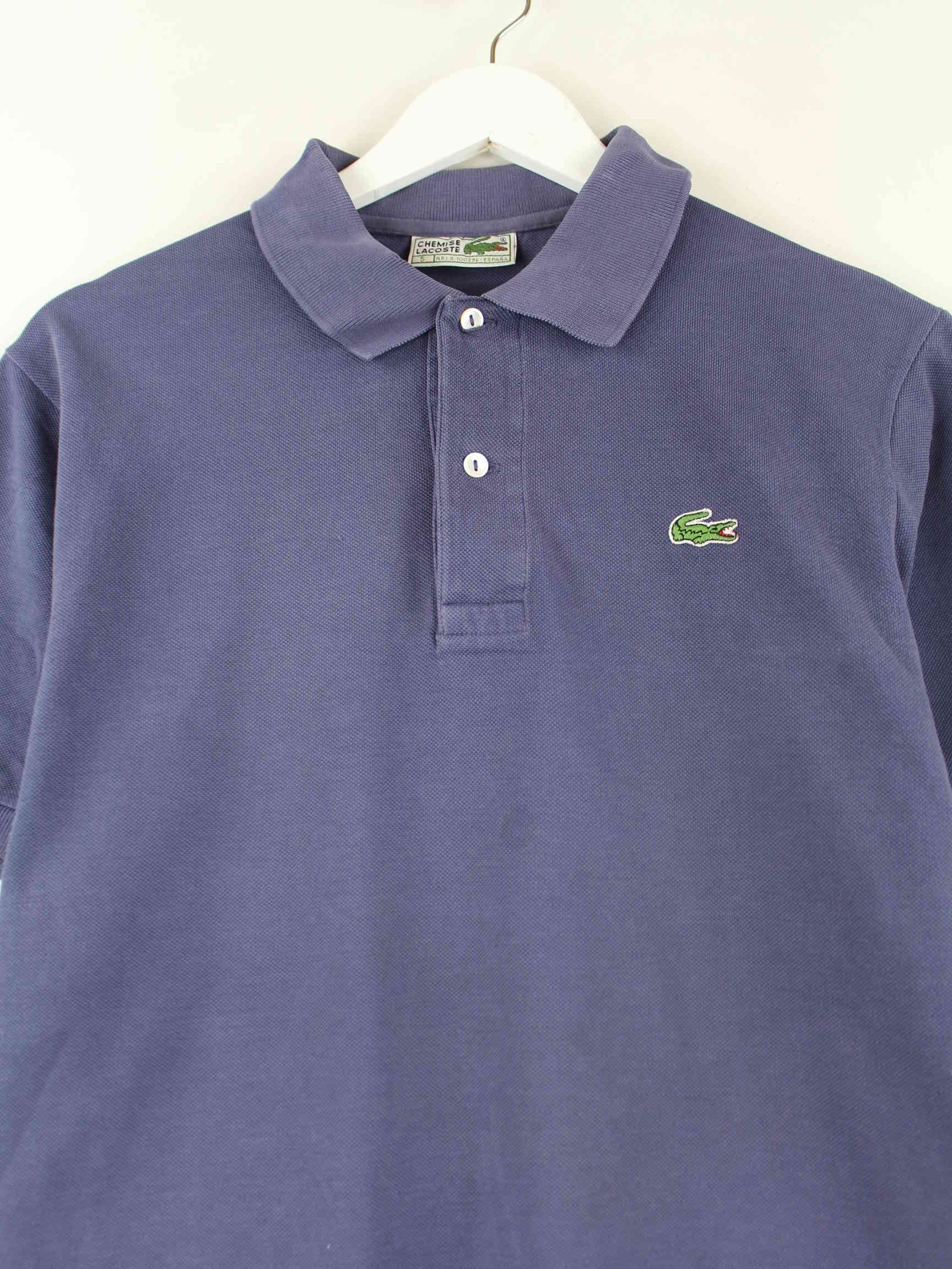 Lacoste 90s Vintage Polo Lila M (detail image 1)