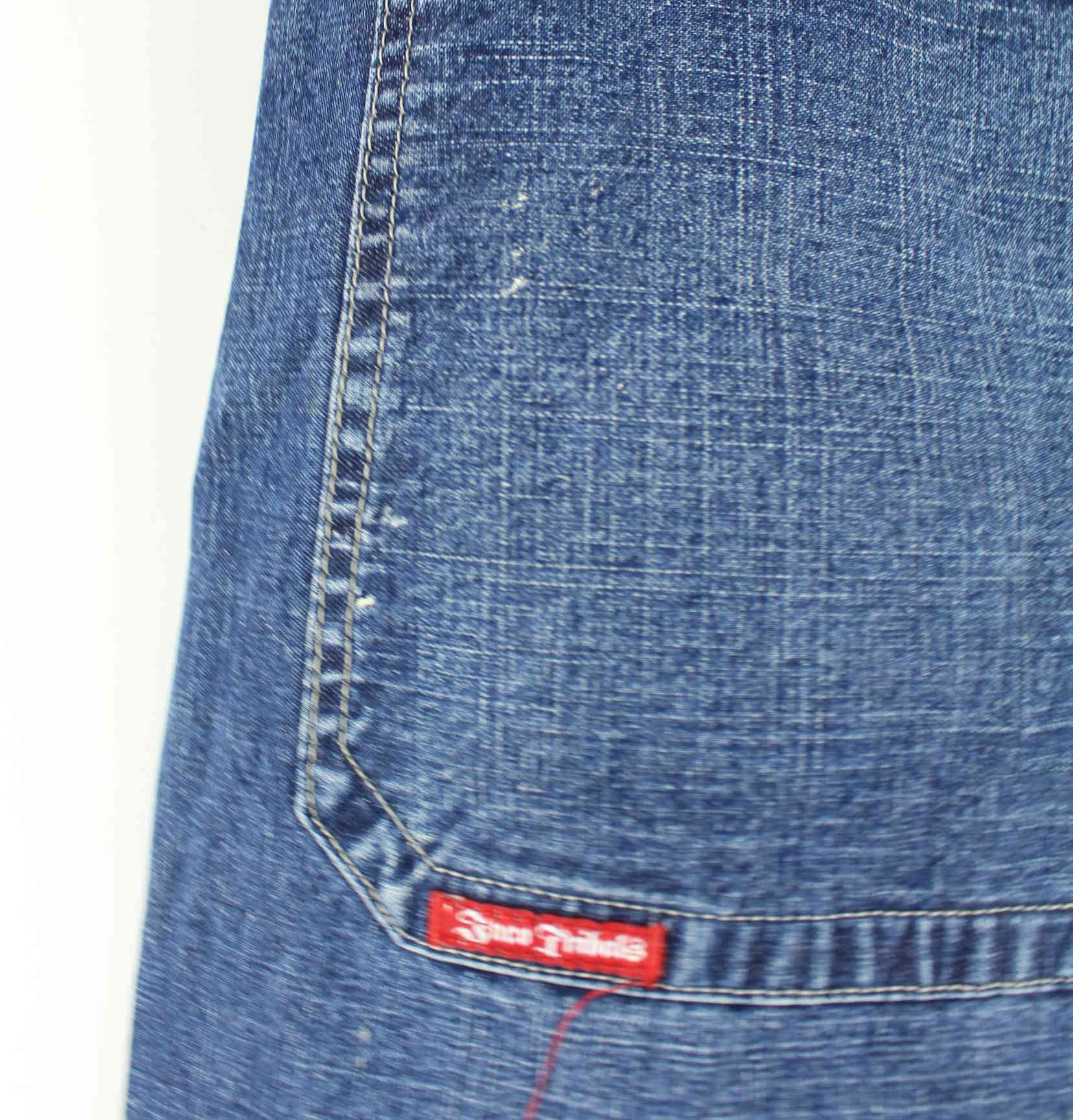 JNCO y2k Carpenter Dragon Embroidered Jeans Blau W34 L32 (detail image 9)