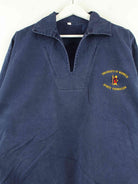 Vintage 90s University Warwick Embroidered Jacke Blau L (detail image 1)