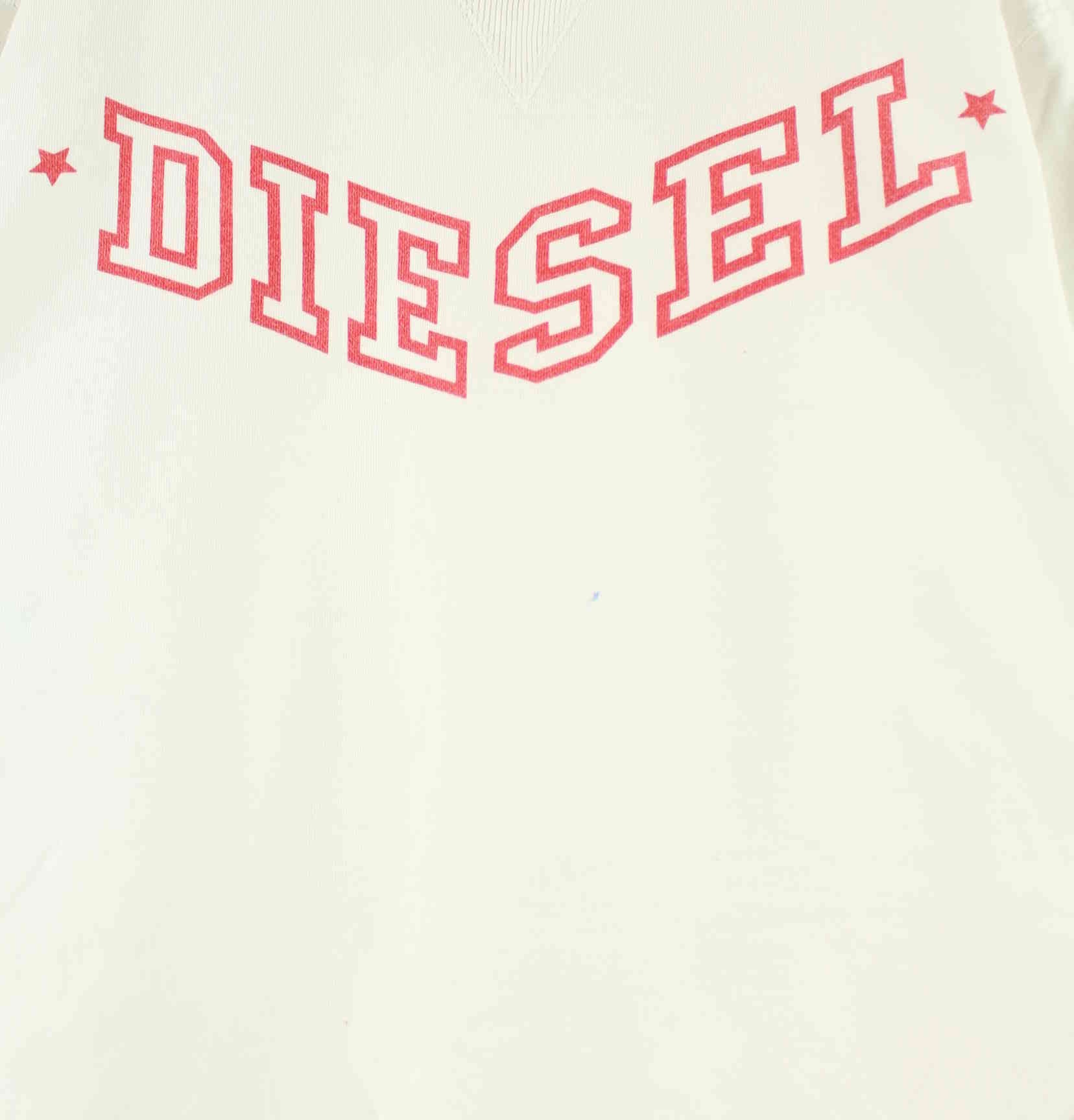 Diesel y2k Print Sweater Weiß M (detail image 1)