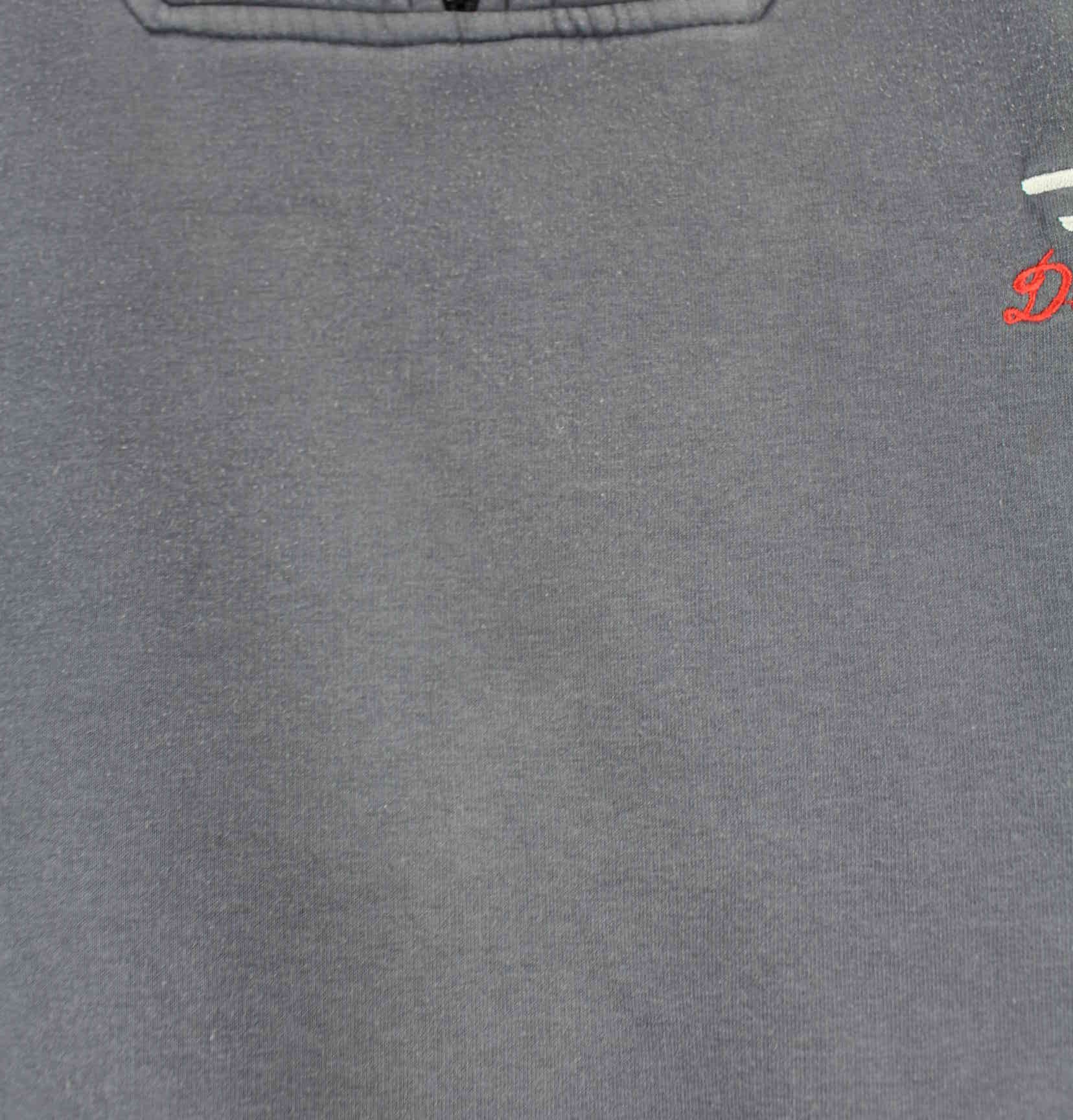 Diesel Embroidered Half Zip Sweater Grau XXL (detail image 3)