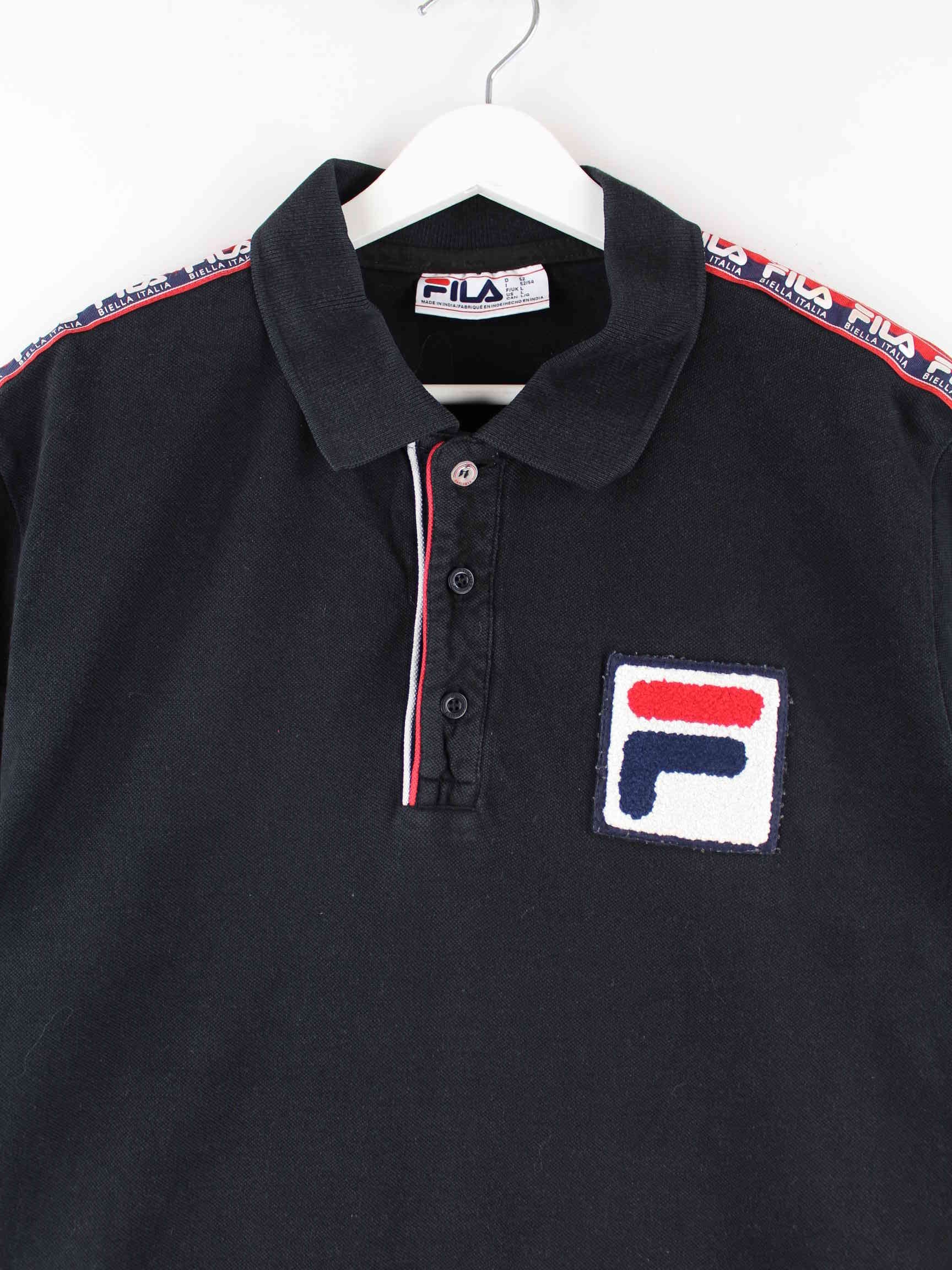 Fila 00s Tape Polo Schwarz L (detail image 1)