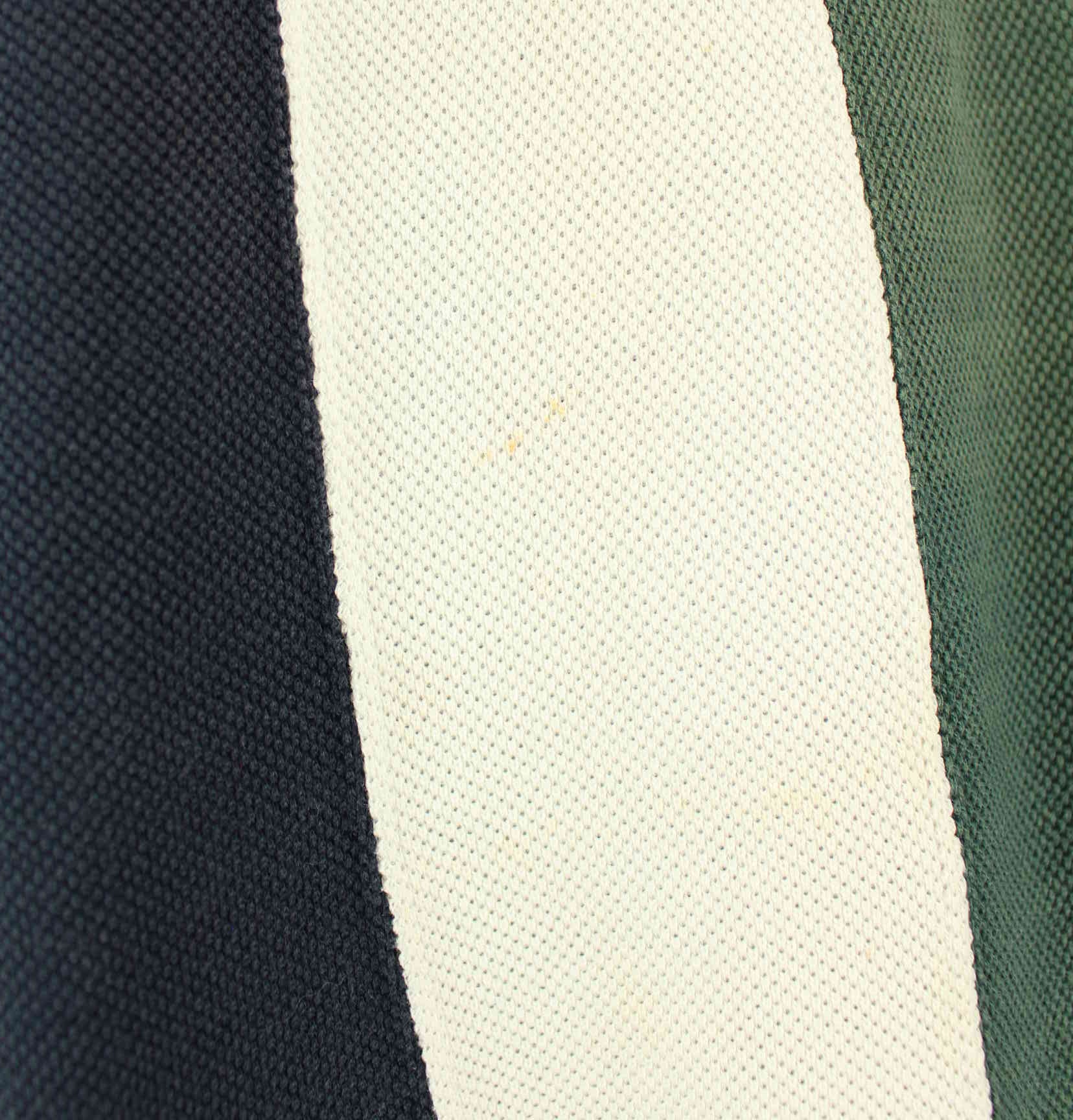 Tommy Hilfiger 90s Vintage Striped Langarm Polo Blau M (detail image 3)