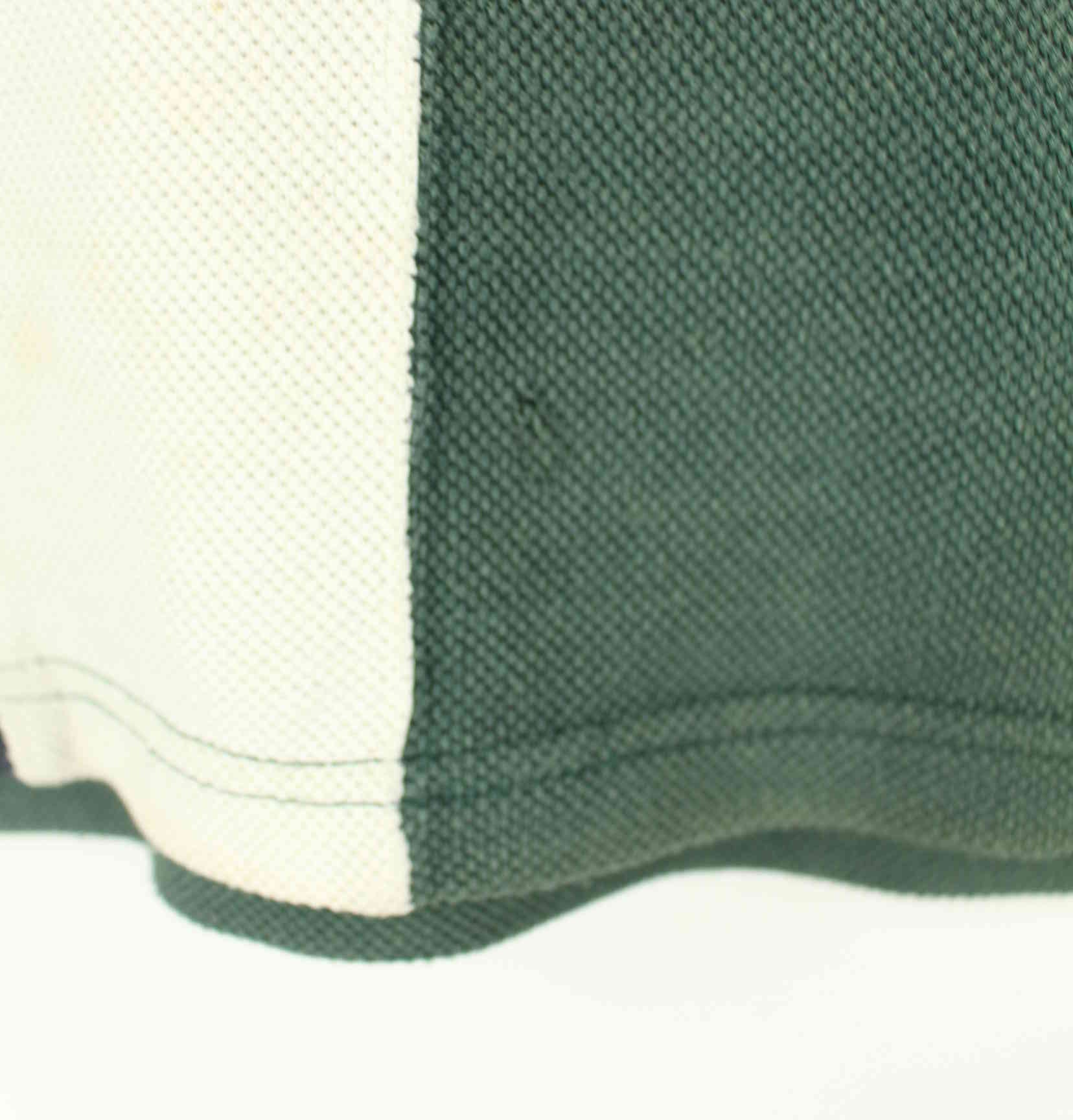 Tommy Hilfiger 90s Vintage Striped Langarm Polo Blau M (detail image 4)