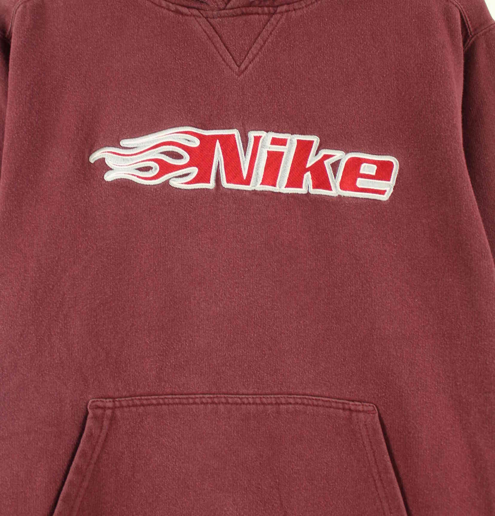 Nike y2k Embroidered Hoodie Rot M (detail image 1)