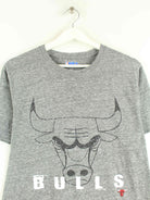 NBA Bulls Print T-Shirt Grau M (detail image 1)