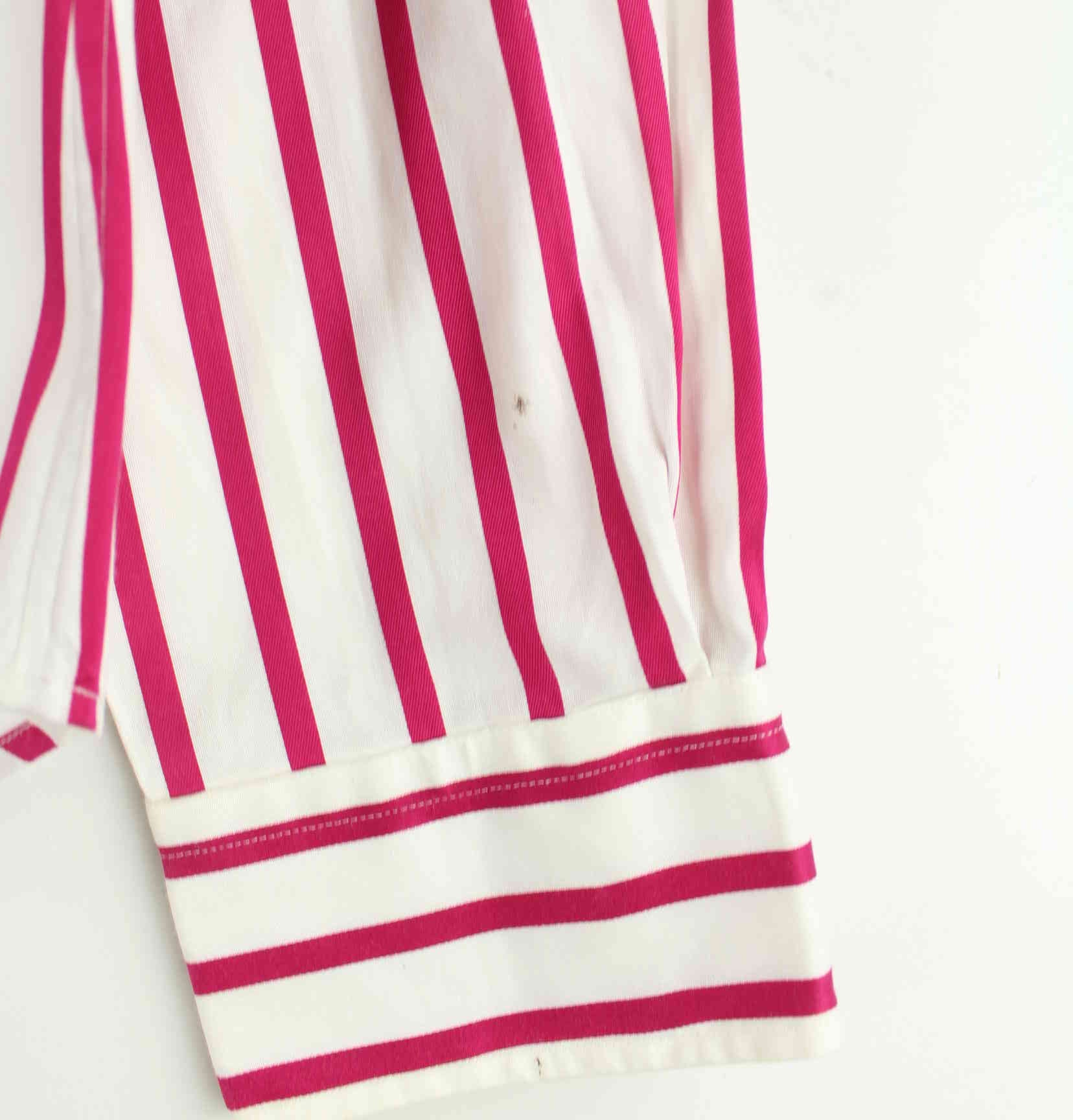 Ralph Lauren Damen Sport Striped Hemd Pink L (detail image 6)