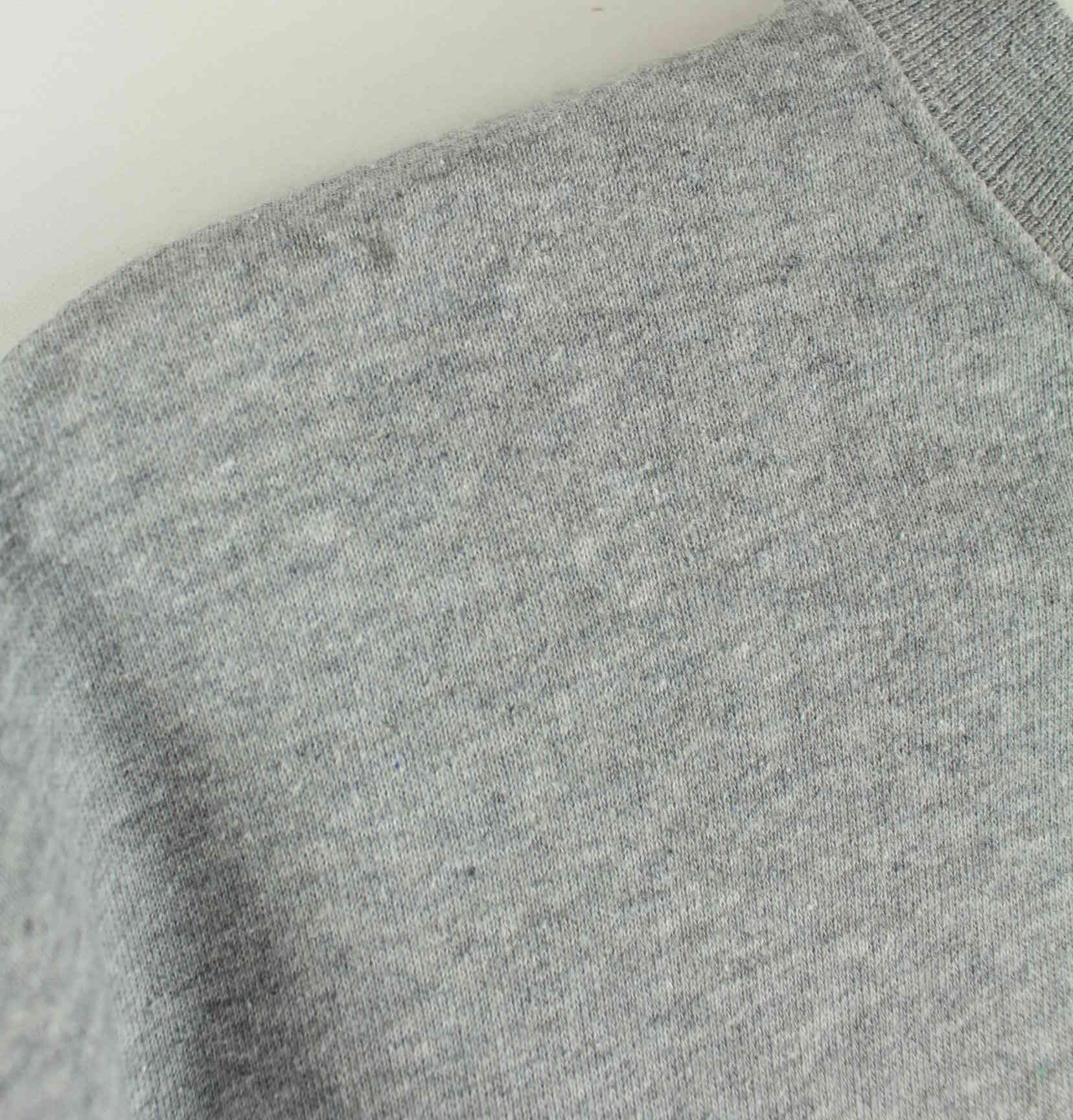 Nike Damen Crop Center Swoosh Sweater Grau S (detail image 3)