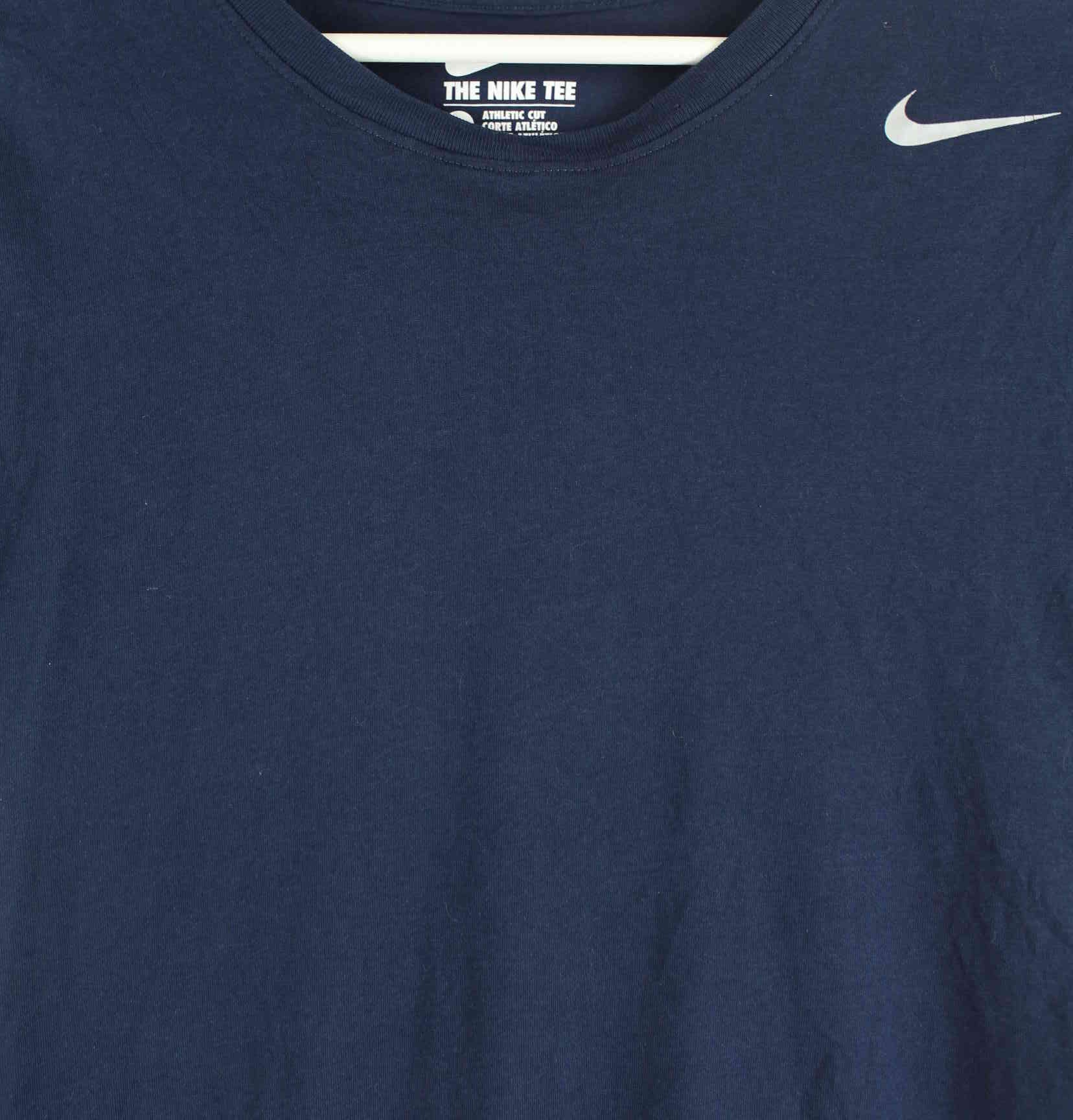 Nike Dri Fit Swoosh Print T-Shirt Blau M (detail image 1)