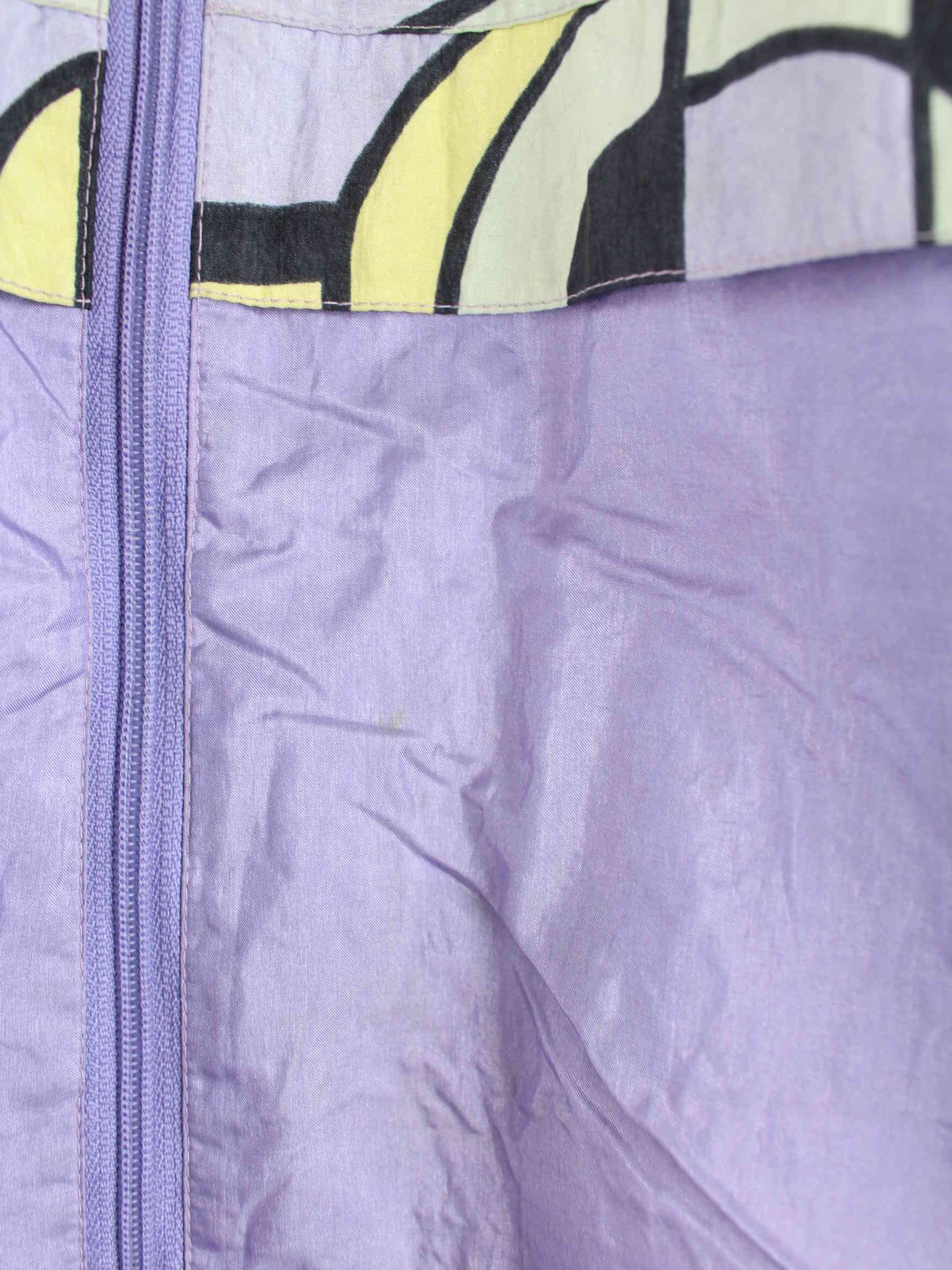 Killtec Damen 90s Vintage Crazy Pattern Jacke Lila S (detail image 4)