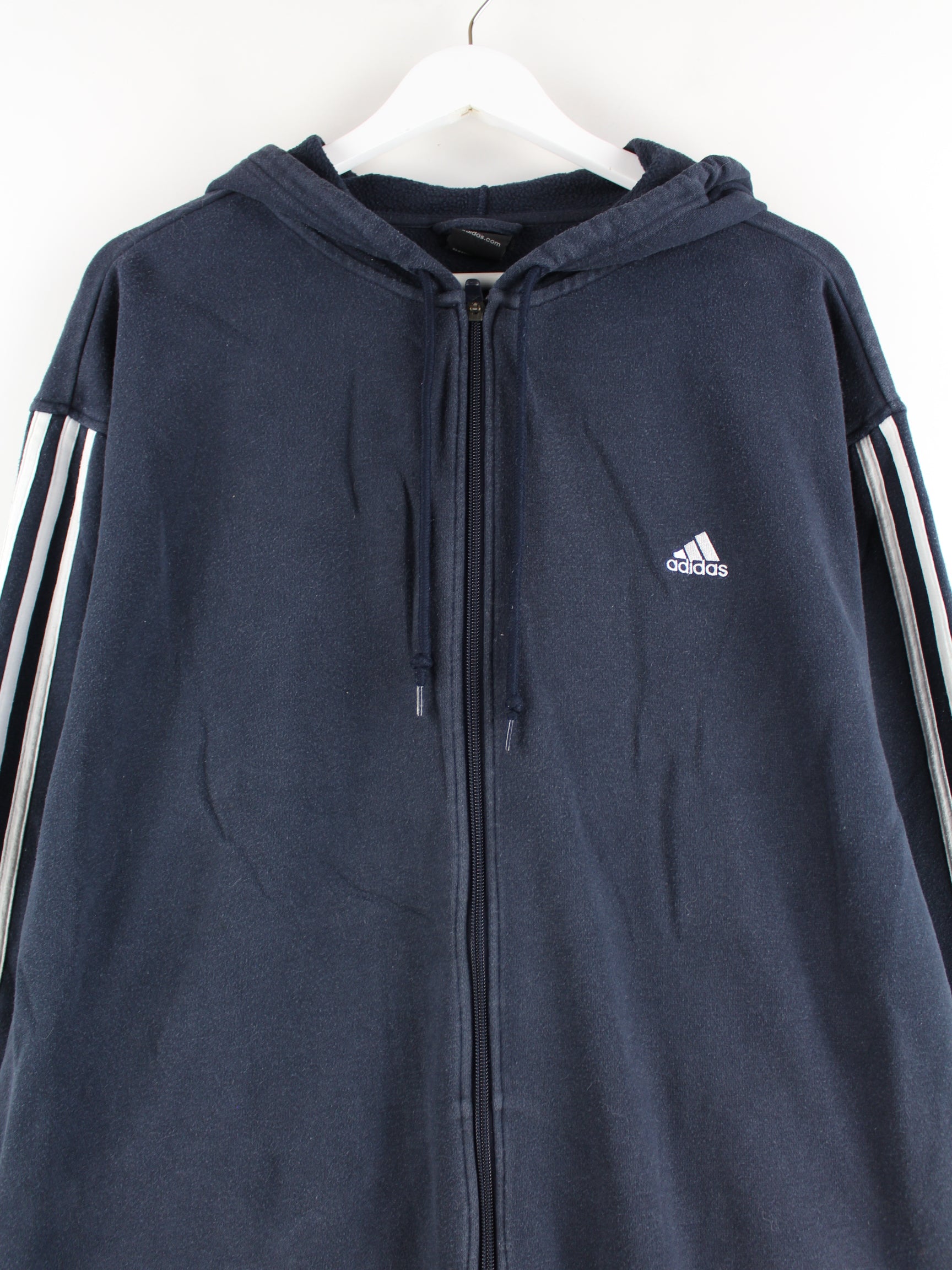 トップス Y2K 90s OLD adidas hoodie Adidas y2k Performance Zip Hoodie Blue XXL – Peeces