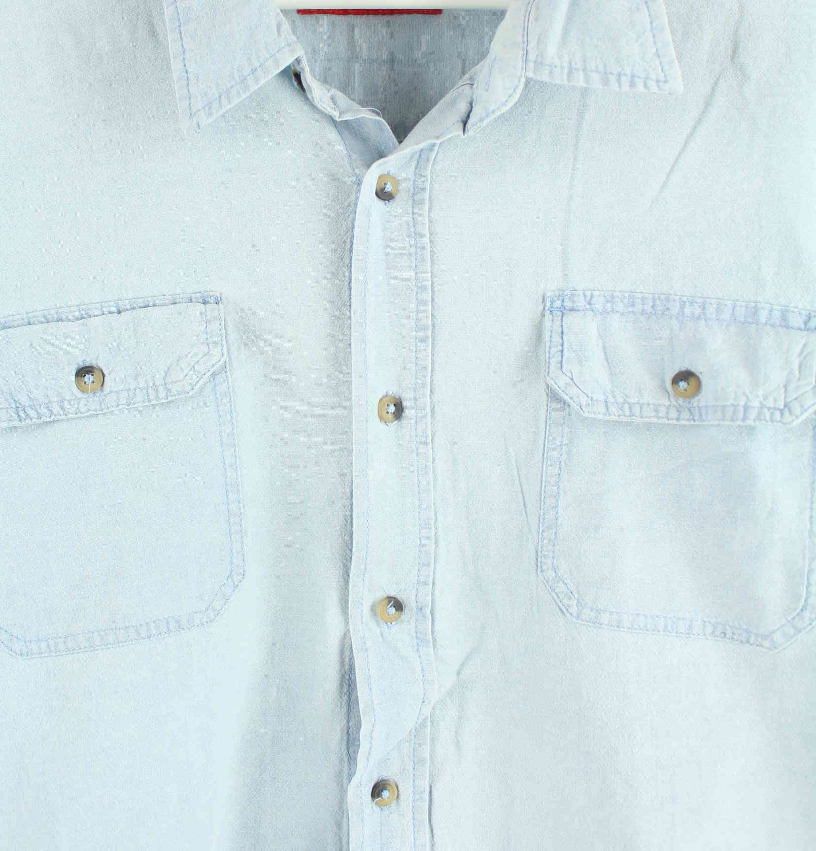 Wrangler 90s Vintage Denim Hemd Blau 3XL (detail image 1)