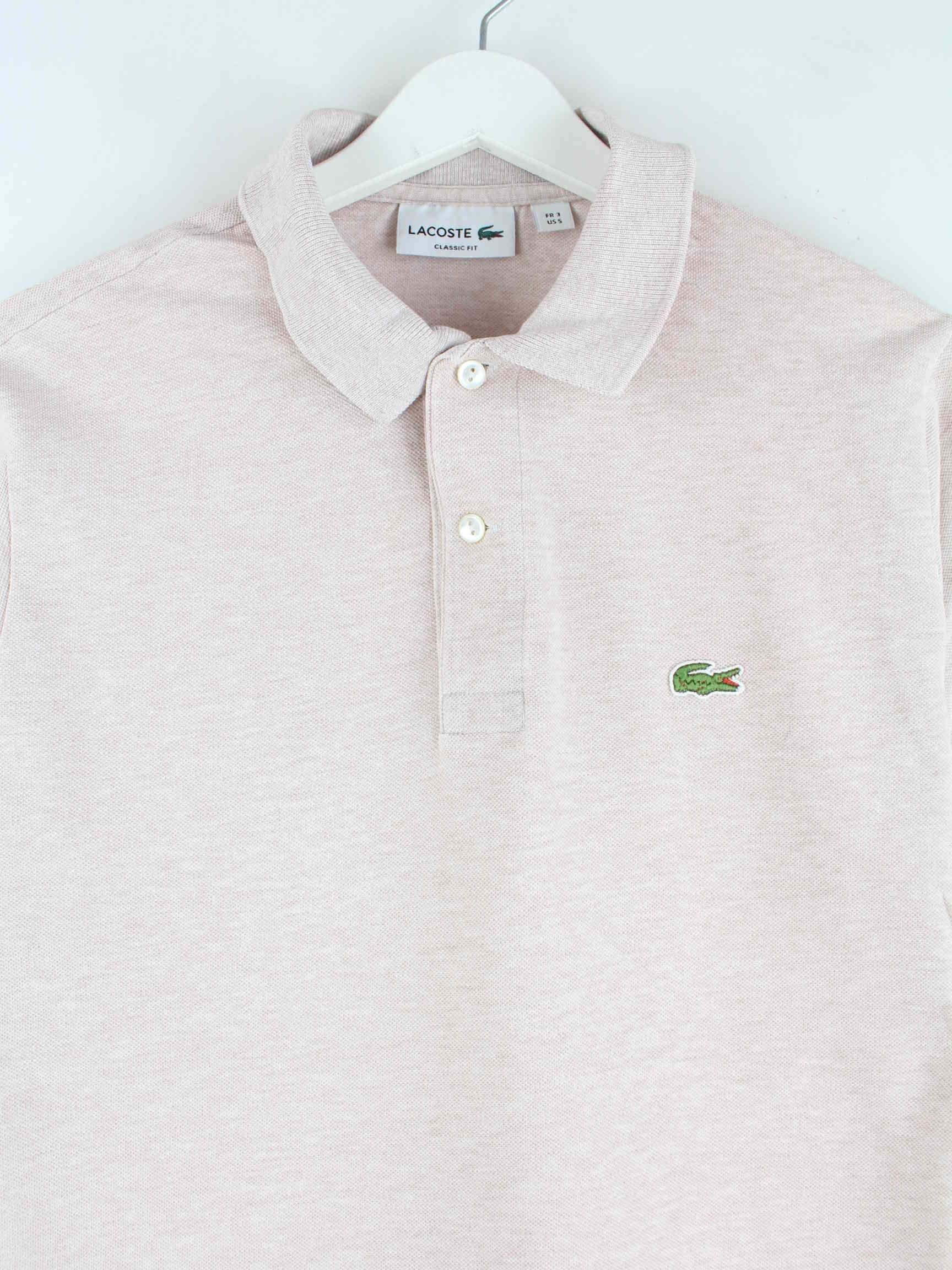 Lacoste Basic Polo Beige S (detail image 1)