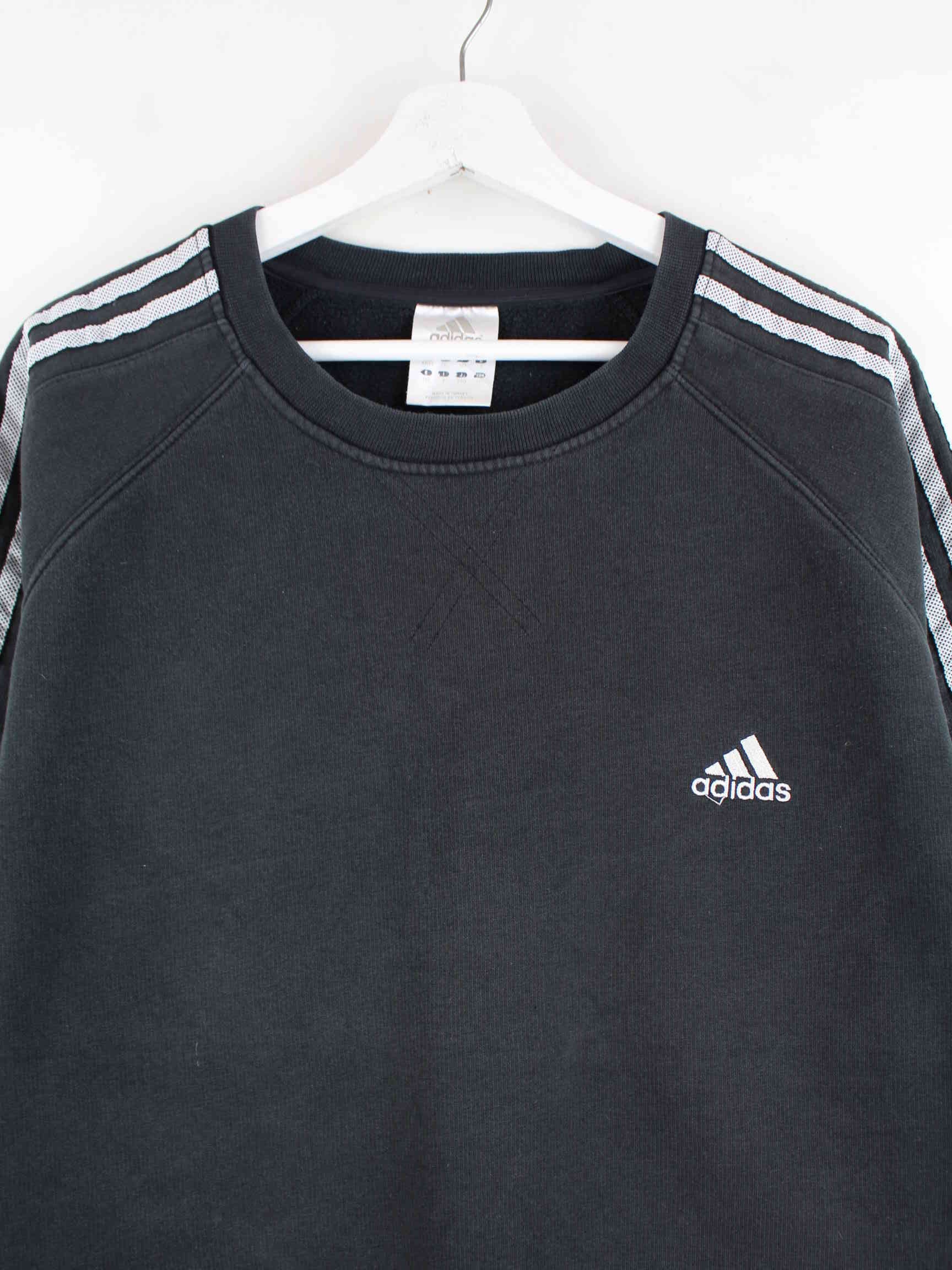 Adidas 00s 3-Stripes Sweater Schwarz L (detail image 1)