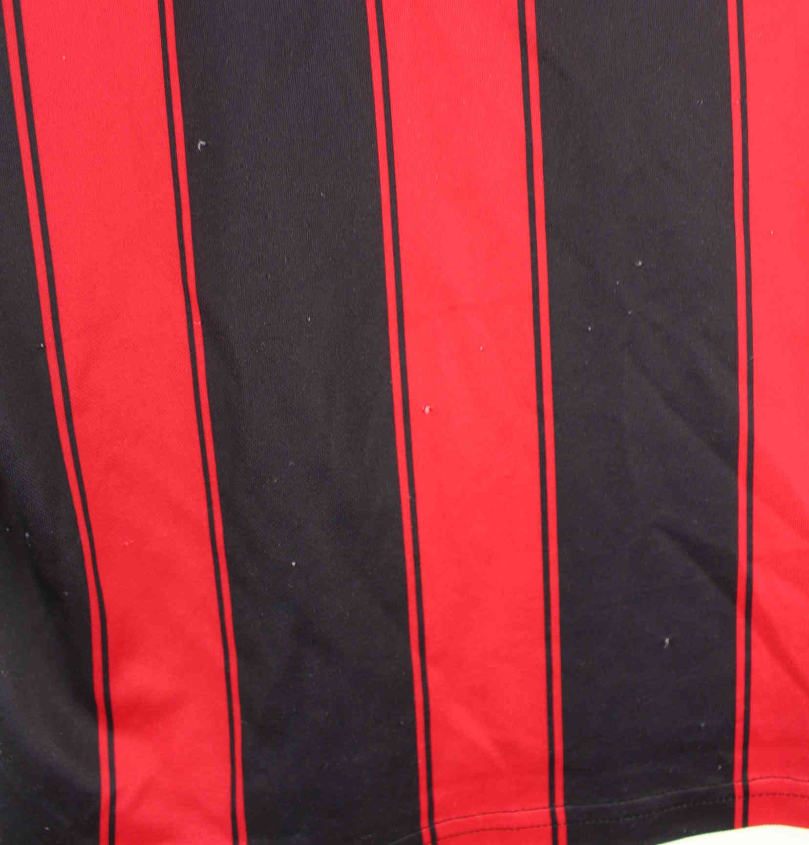 Adidas 90s Vintage Striped Trikot Rot M (detail image 3)