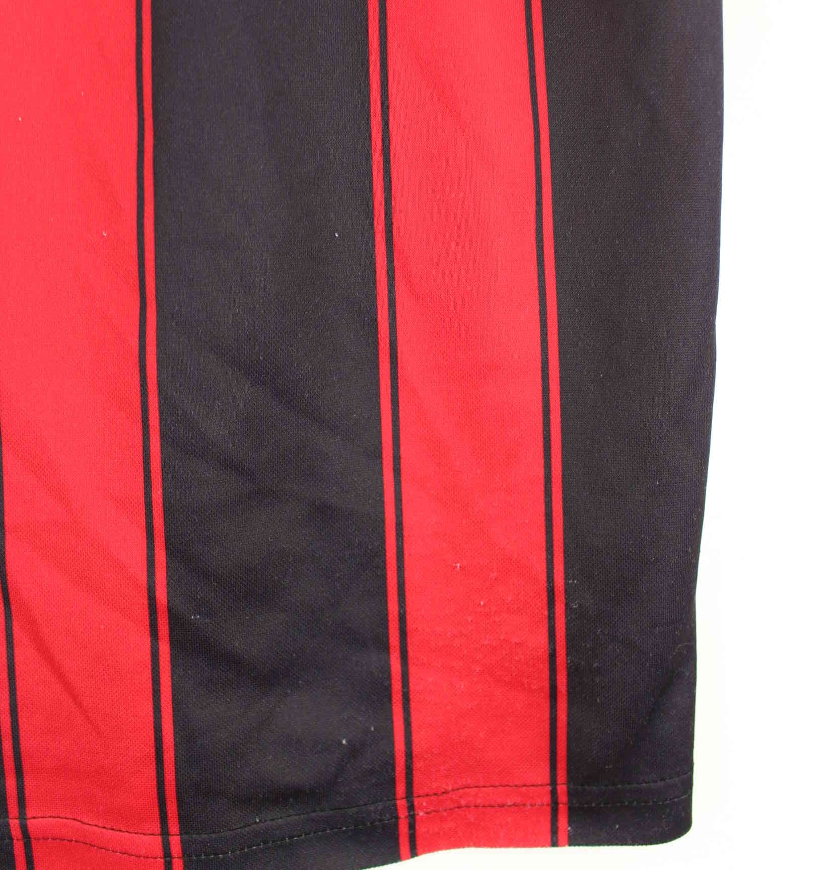 Adidas 90s Vintage Striped Trikot Rot M (detail image 4)