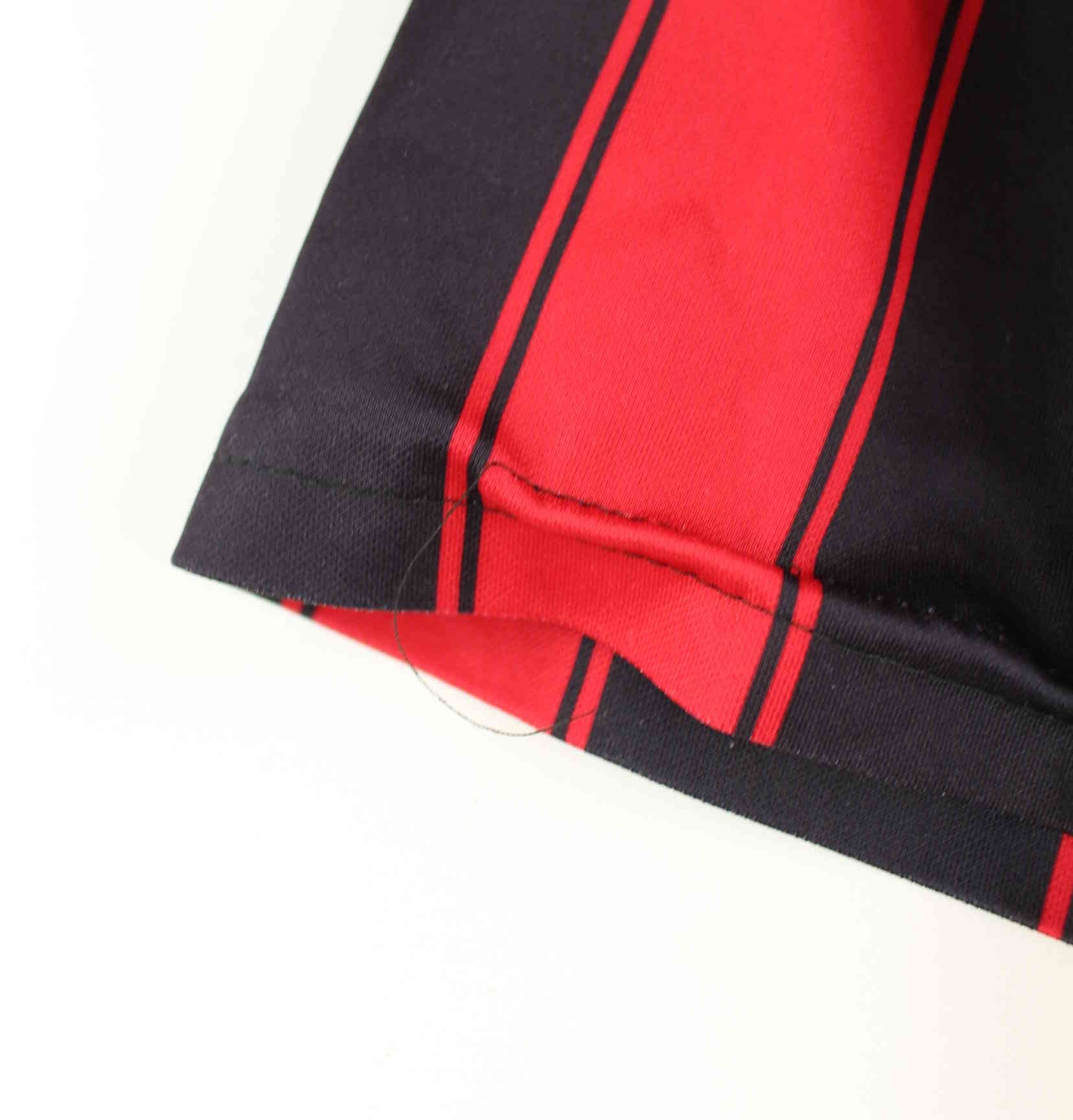 Adidas 90s Vintage Striped Trikot Rot M (detail image 7)