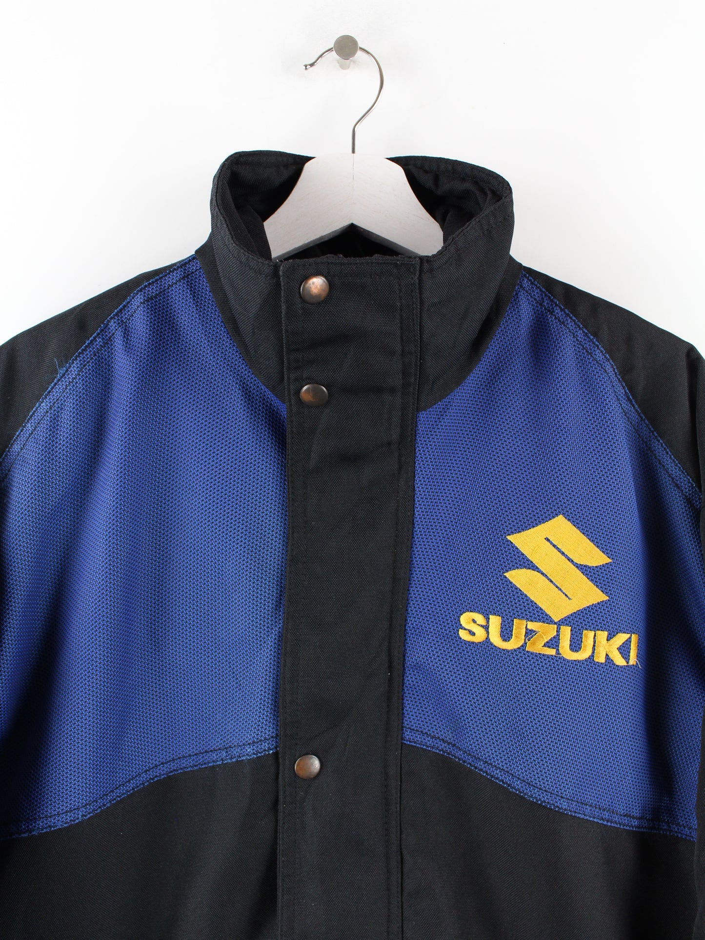 Vintage Suzuki Racing Jacke Schwarz XL