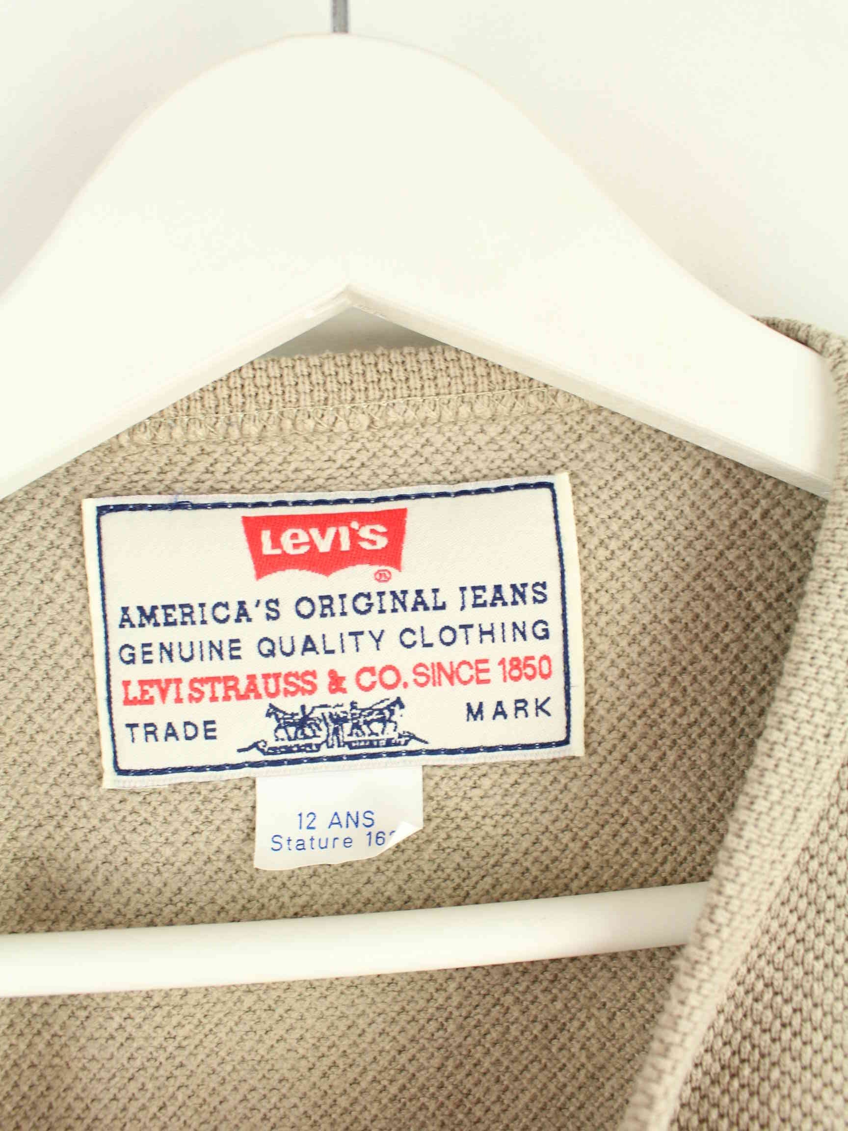 Levi's Damen 90s Vintage Sweater Braun M (detail image 2)