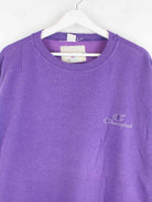 Champion 90s Vintage Faded Sweater Lila XXL (detail image 1)