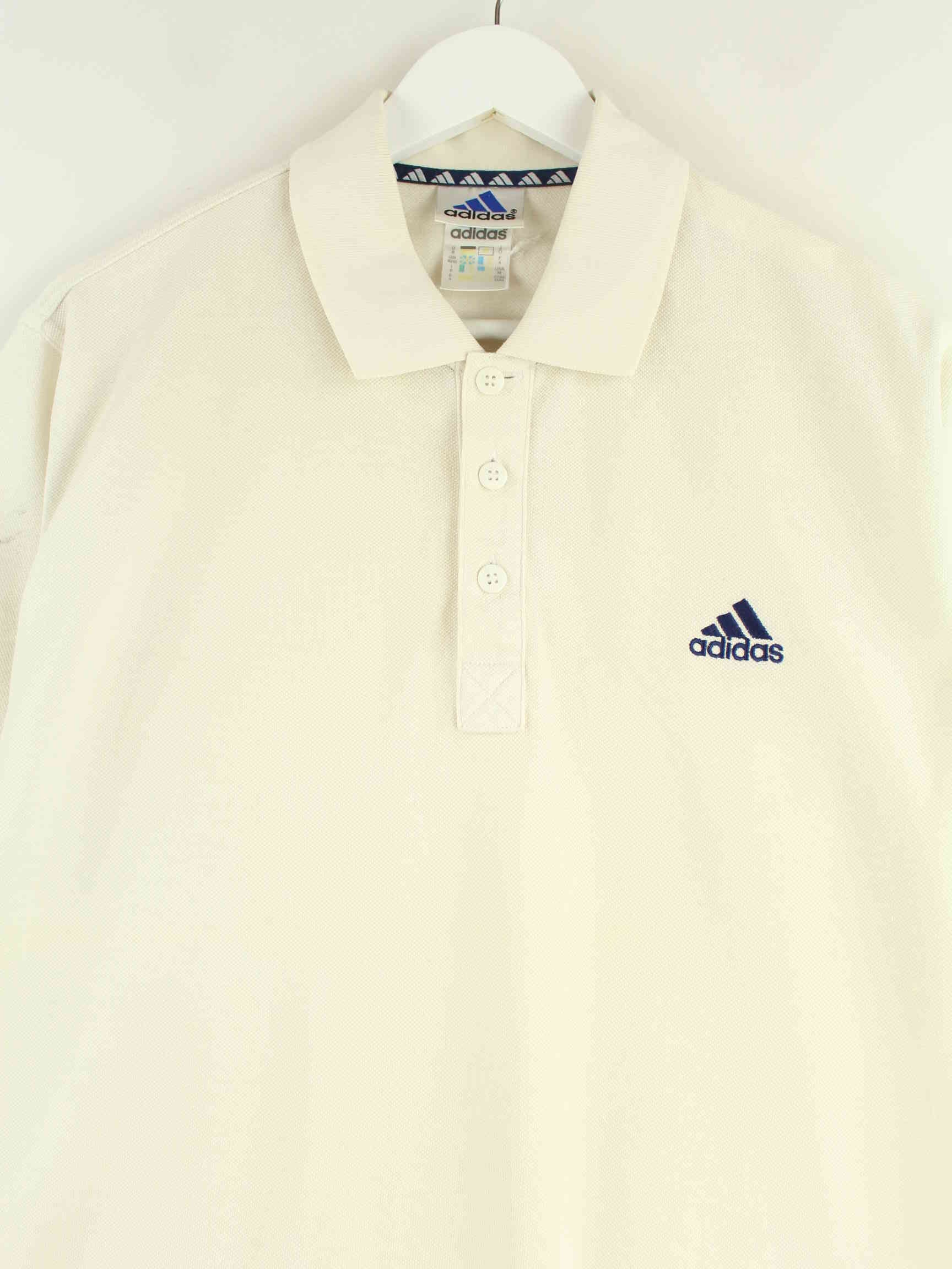 Adidas 90s Vintage Polo Weiß L (detail image 1)