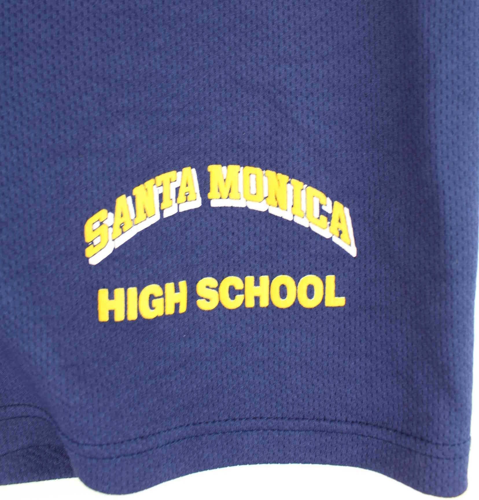 Vintage 90s Santa Monica Shorts Blau S (detail image 1)