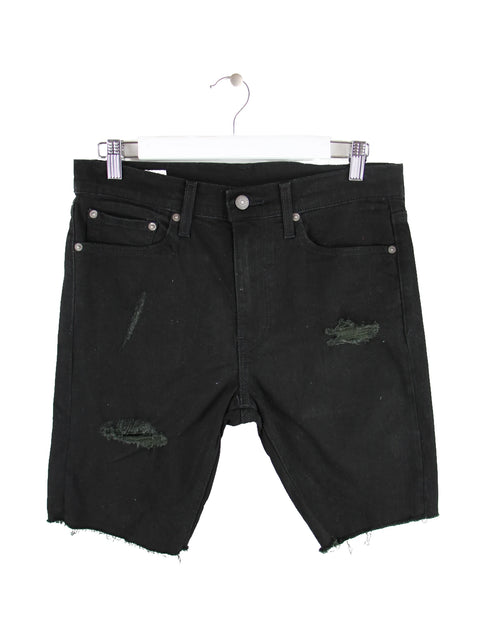 Levi's 510 Rework Jorts / Jeans Shorts Schwarz W31