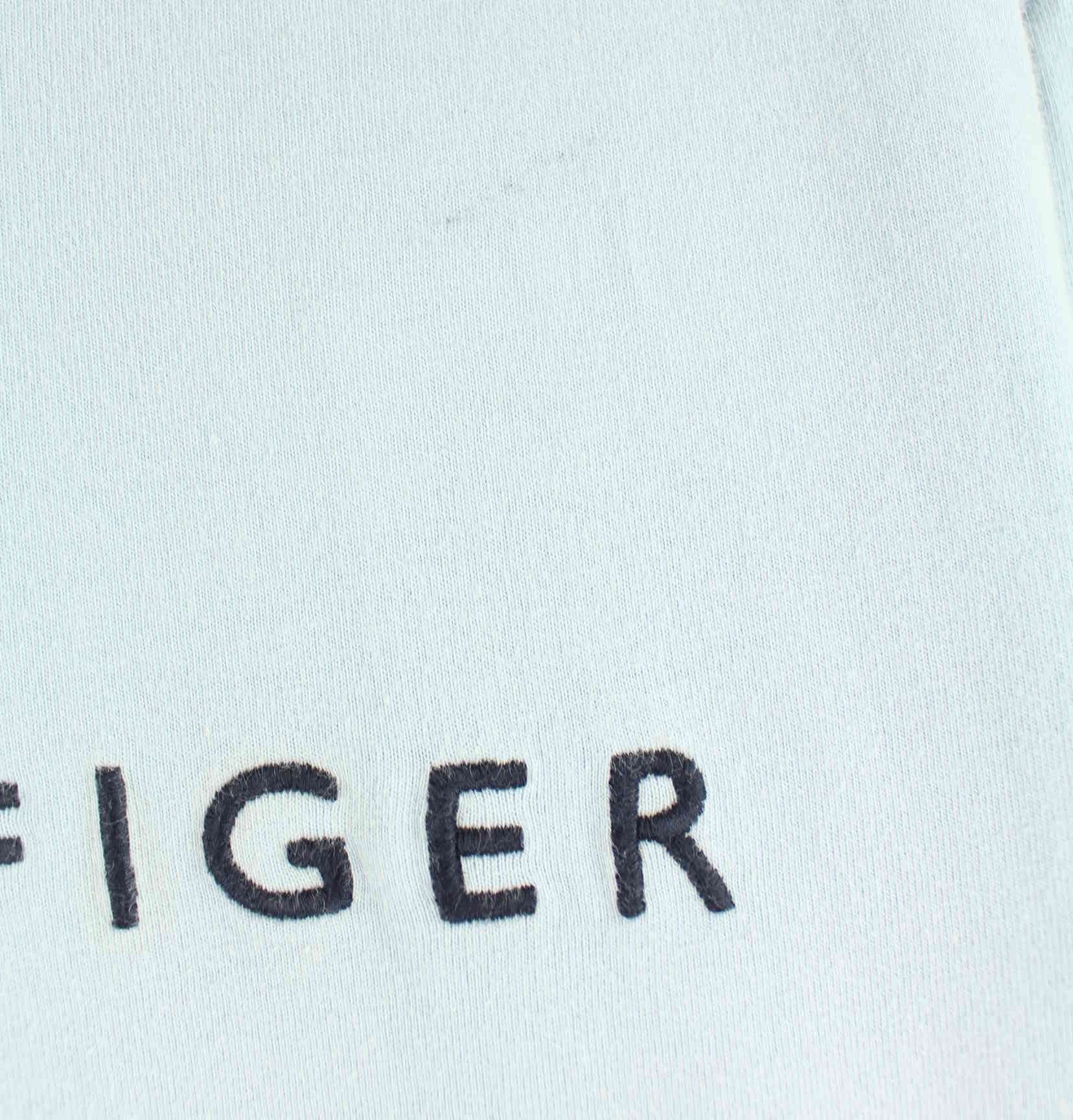 Tommy Hilfiger Embroidered Logo T-Shirt Blau L (detail image 4)
