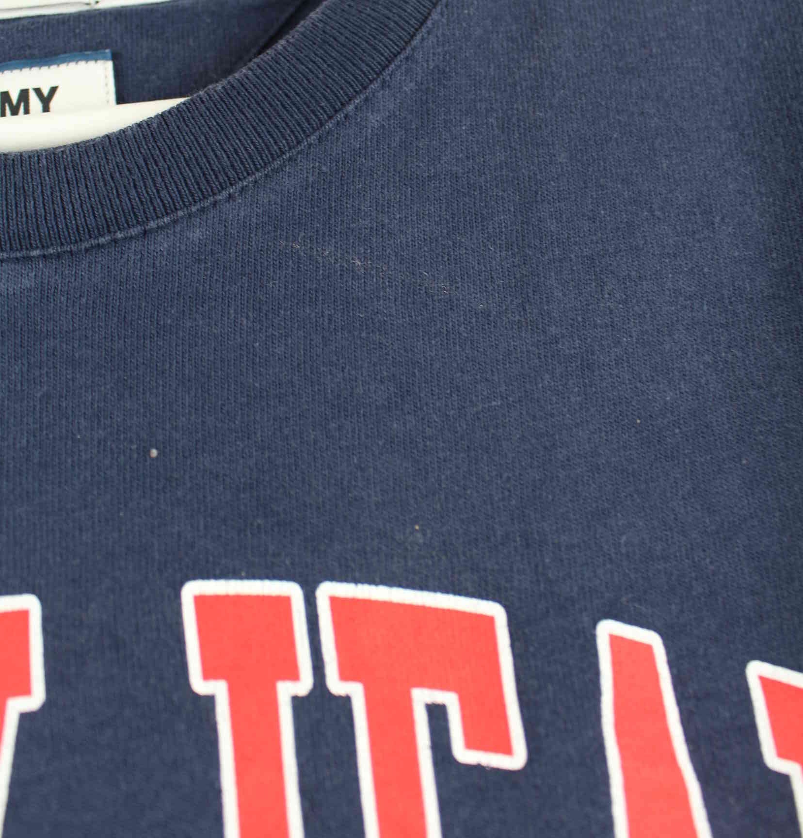 Tommy Hilfiger Logo Print T-Shirt Blau S (detail image 3)