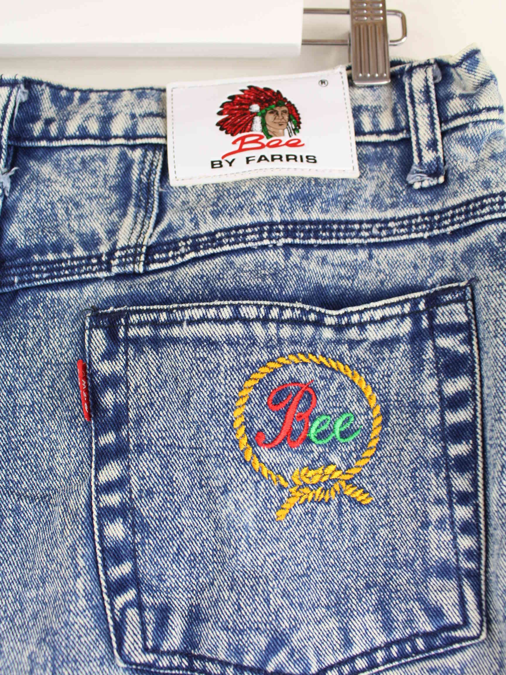 Vintage Embroidered Jeans Blau W30 L30 (detail image 2)