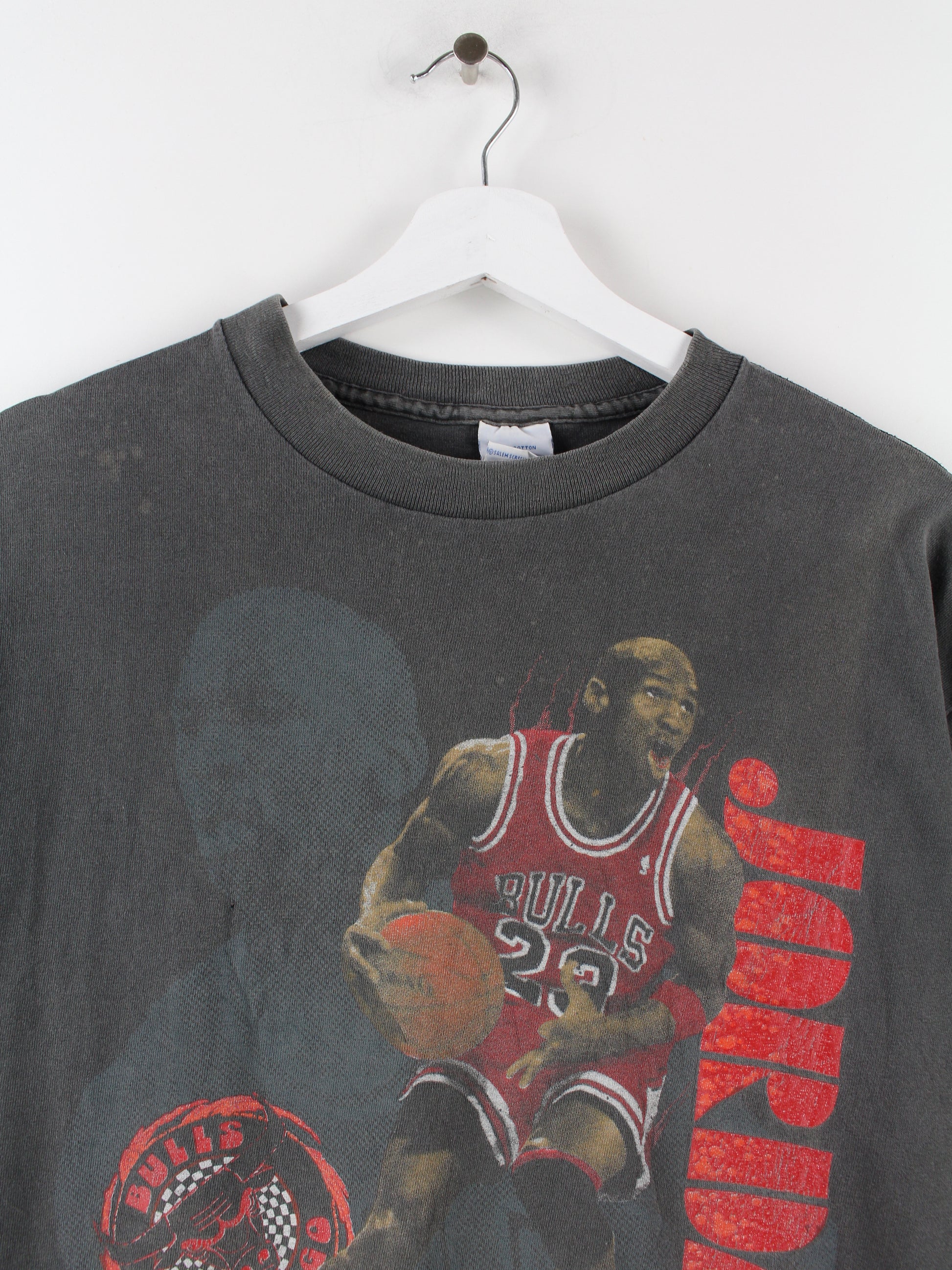 Salem Sportswear 1990 Michael Jordan T-Shirt Gray M – Peeces