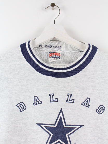 Nutmeg 1995 Dallas Cowboys Sweater Gray M