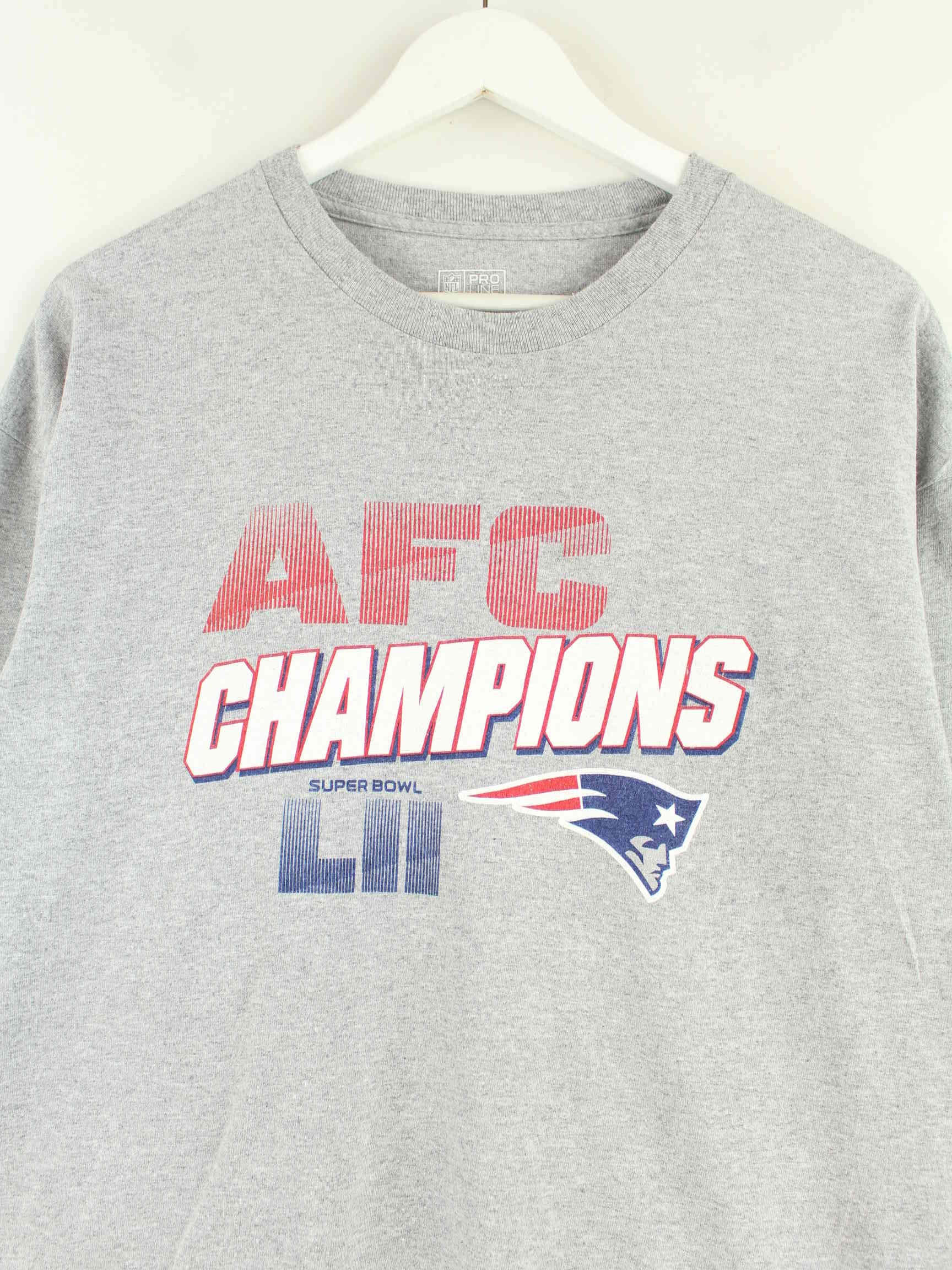 NFL New England Patriots T-Shirt Grau XL (detail image 1)