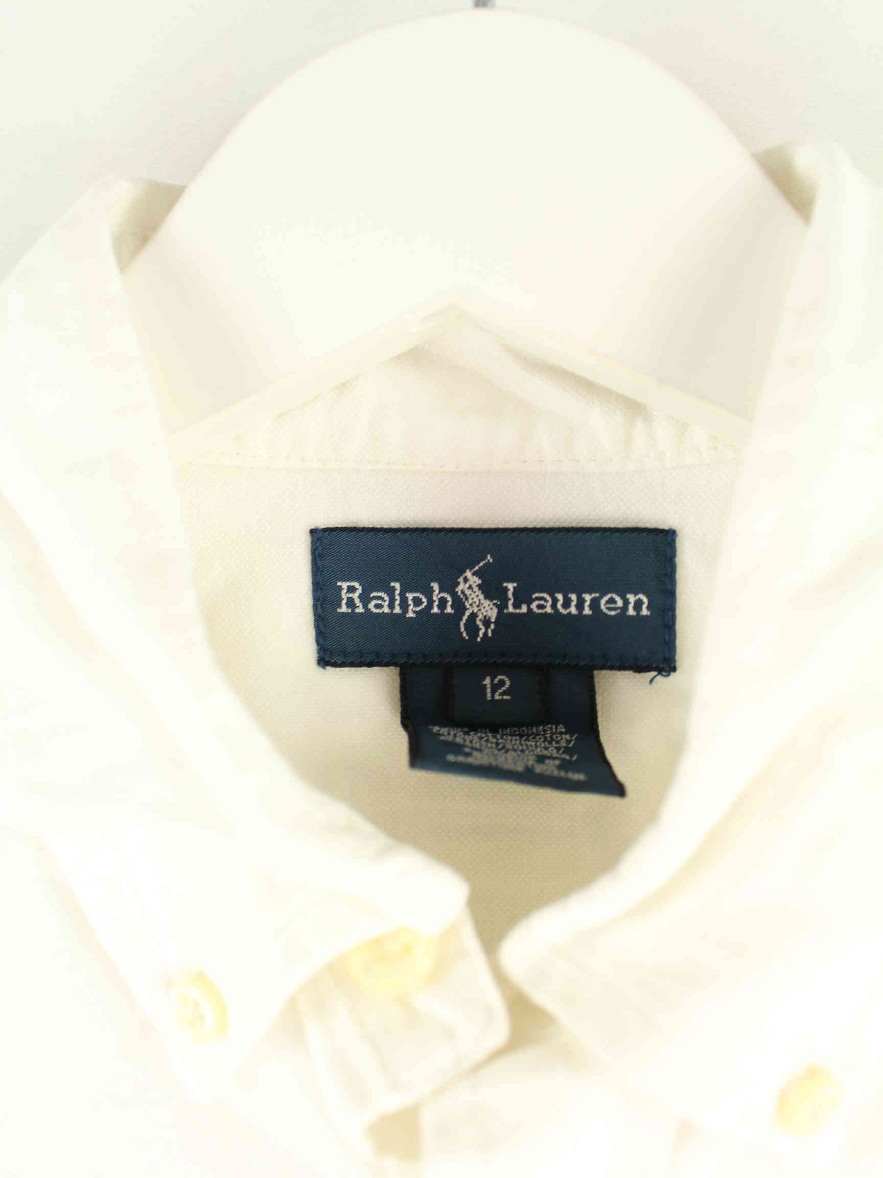 Ralph Lauren Damen Hemd Weiß S (detail image 2)