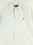 Ralph Lauren Striped Kurzarm Hemd Weiß S (detail image 1)
