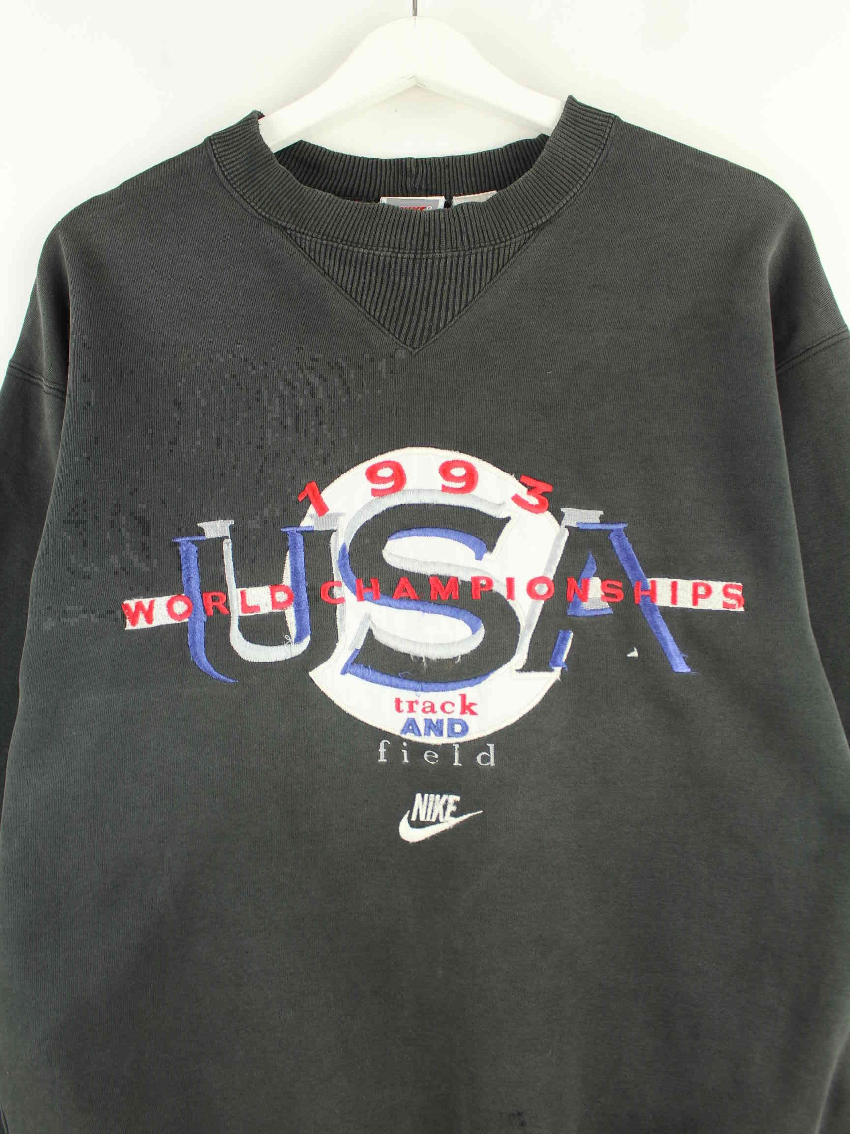 nike vintage sweater grey