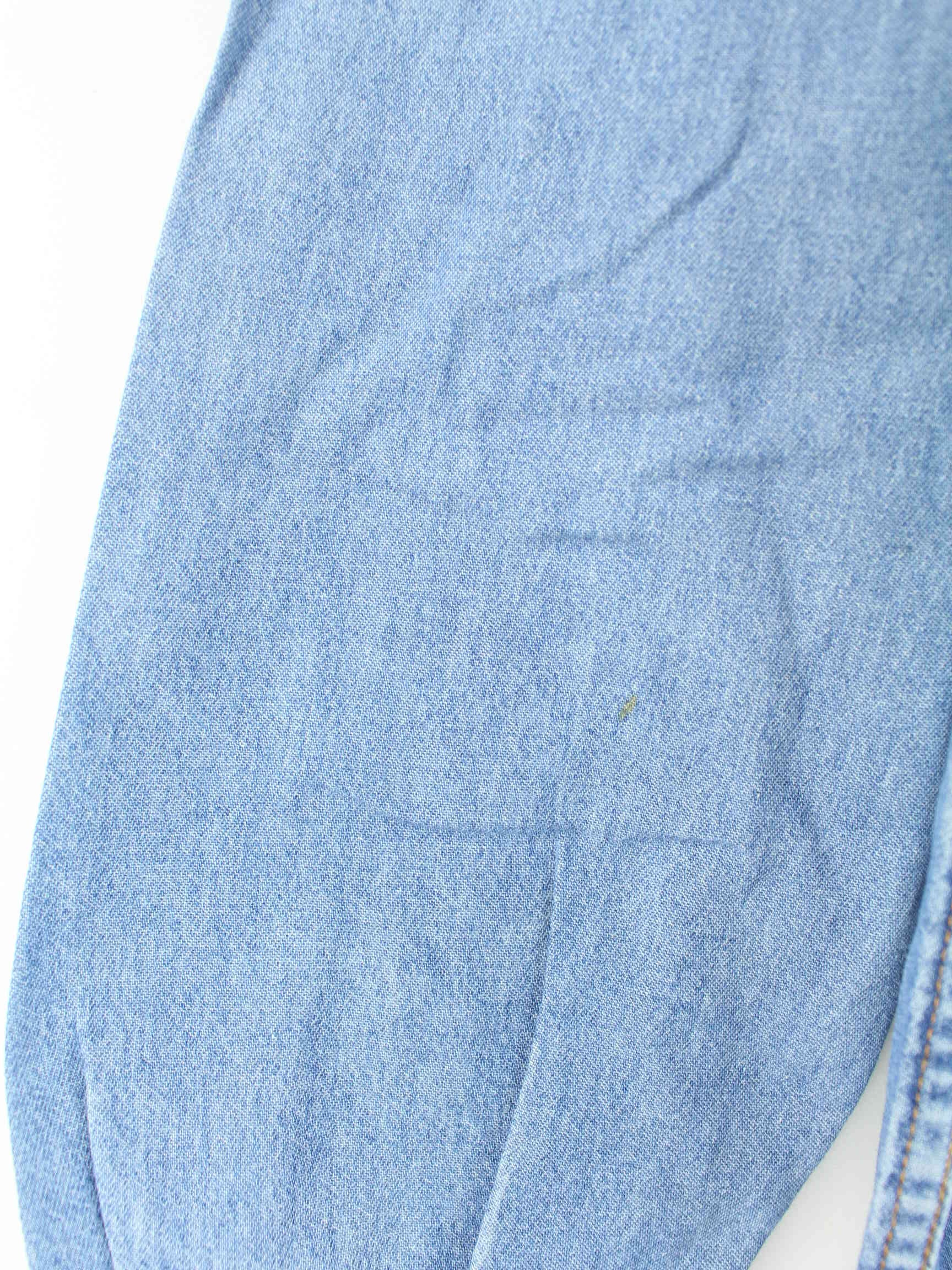Marlboro 90s Vintage Jeans Hemd Blau XL (detail image 2)