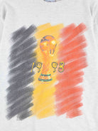 Adidas 1998 Vintage World Cup Print T-Shirt Grau M (detail image 1)