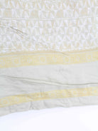 Vintage Pattern Kurzarm Hemd Beige M (detail image 3)
