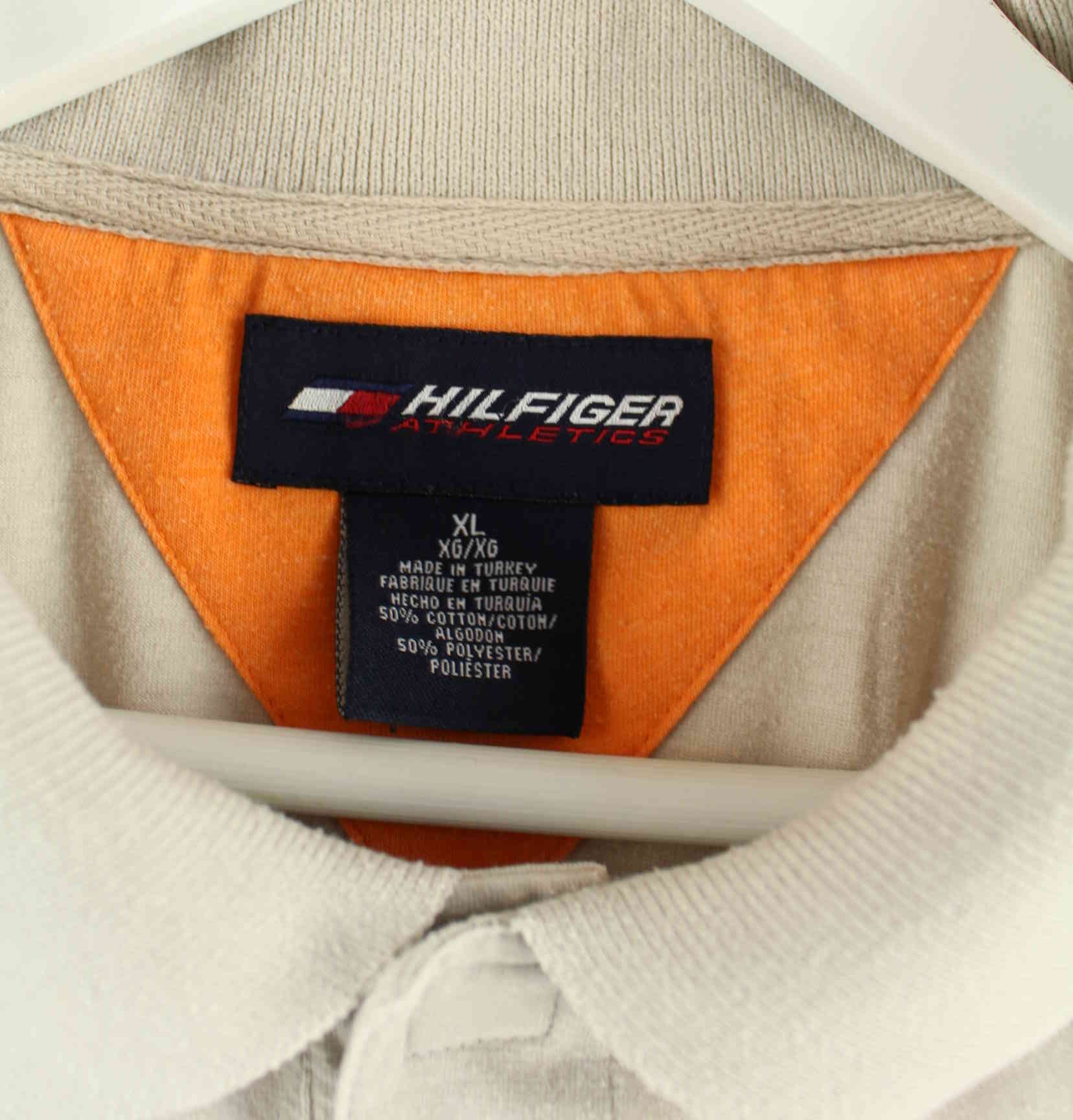Tommy Hilfiger y2k Athletics Polo Beige XL (detail image 4)