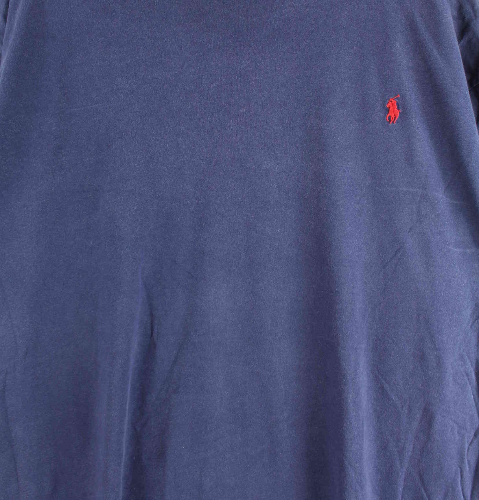 Ralph Lauren Basic T-Shirt Blau 4XL (detail image 1)